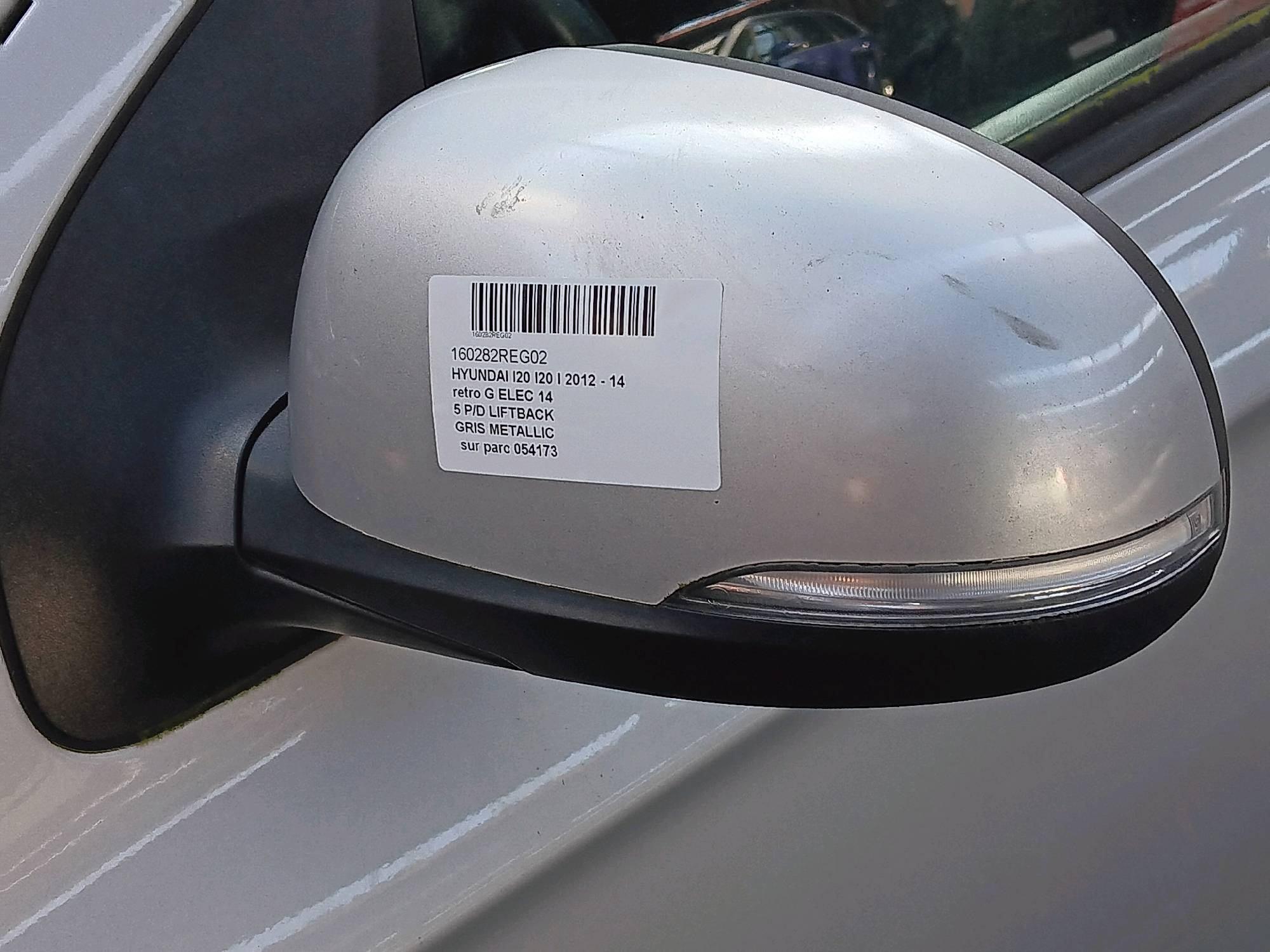 Buiten spiegel Links Elec Hyundai I20 I 2012 - 14