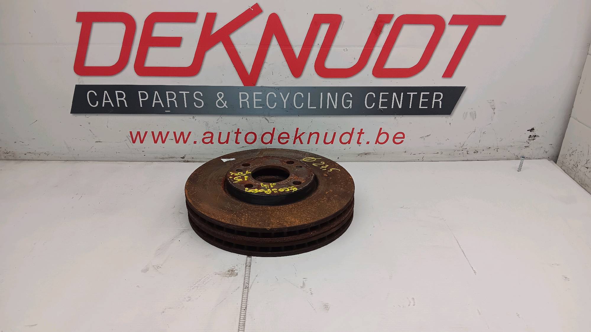 disque de frein Ford ECOSPORT 2012 - 17