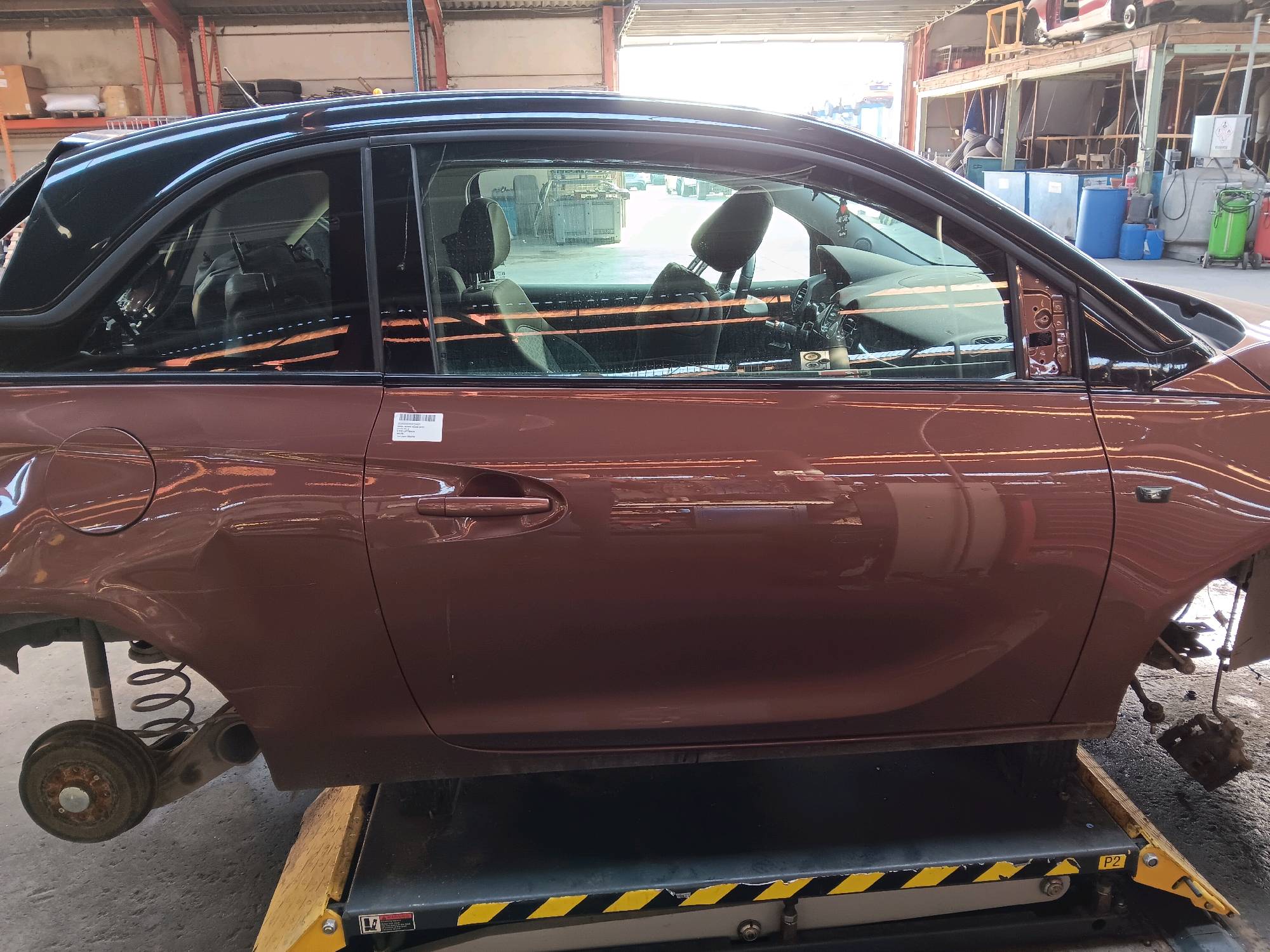 Deur rechts voor Opel ADAM 2012 -