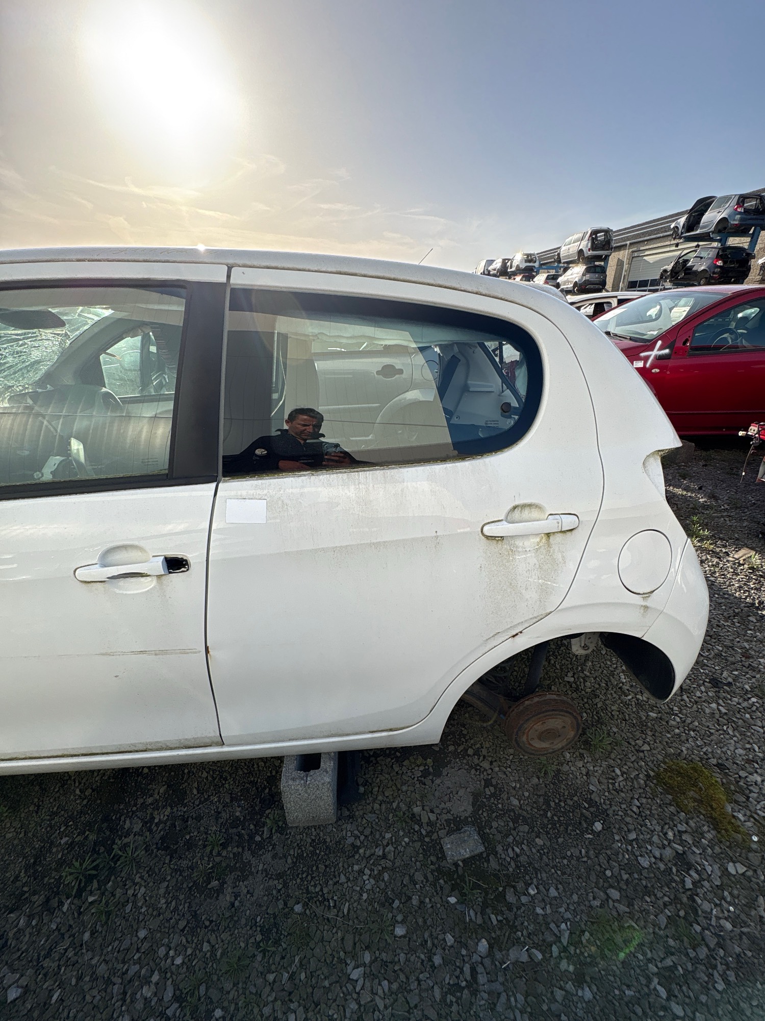 Deur links achter Citroen C1 II 2014 -