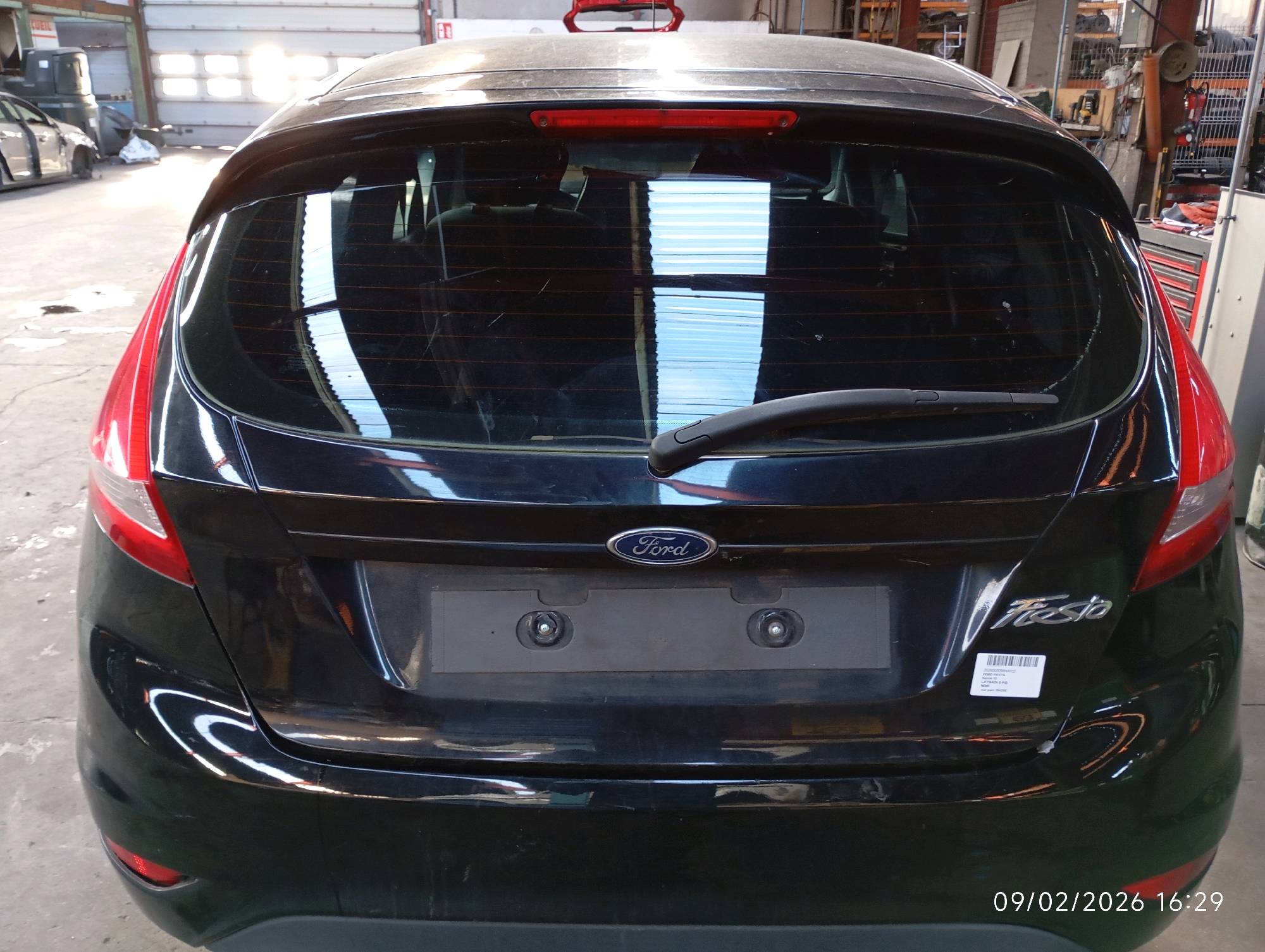 Achterklep Ford FIESTA 6 2008 - 12