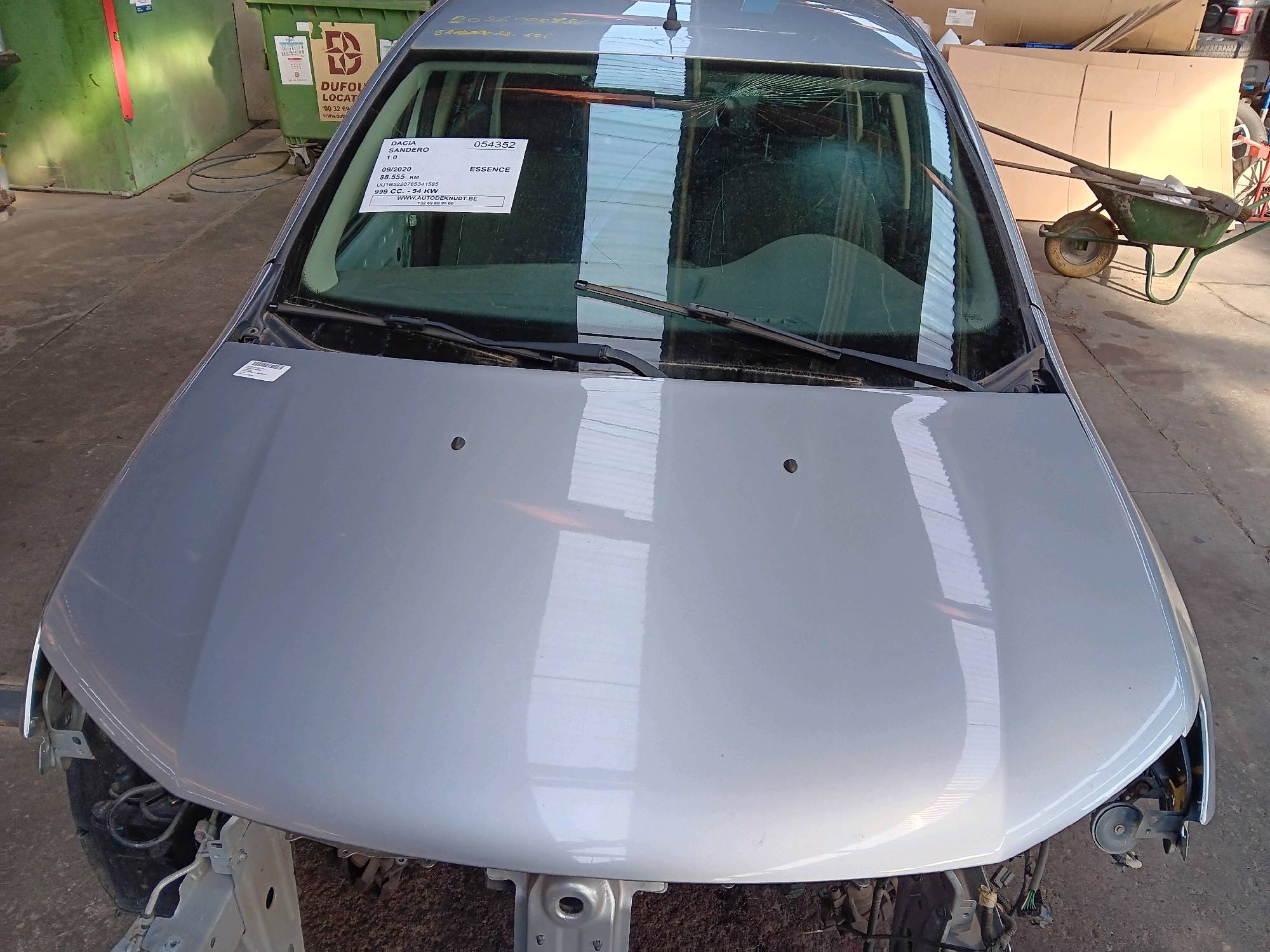 Motorkap Dacia SANDERO II 2016 - 21