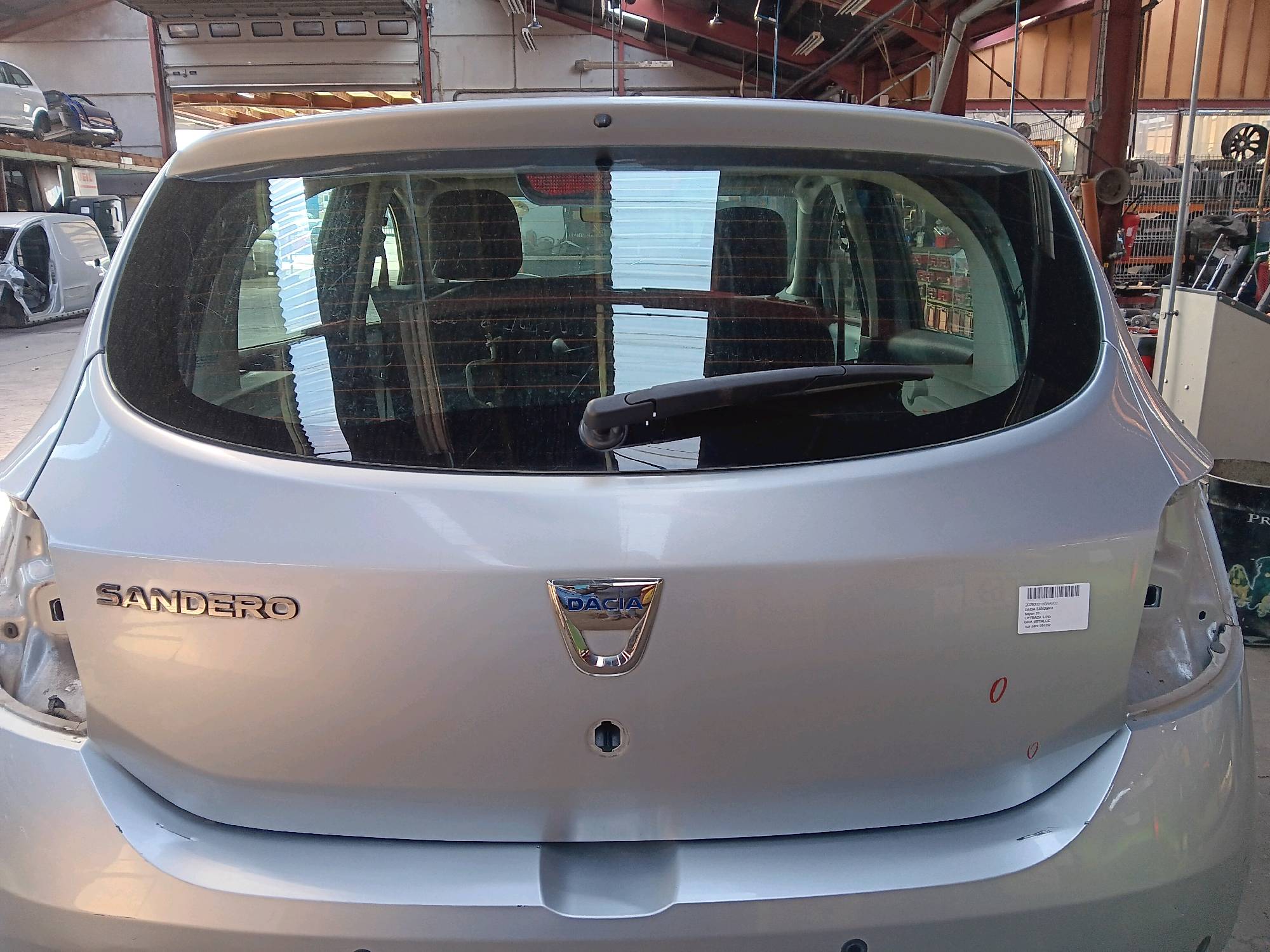 Achterklep Dacia SANDERO II 2016 - 21