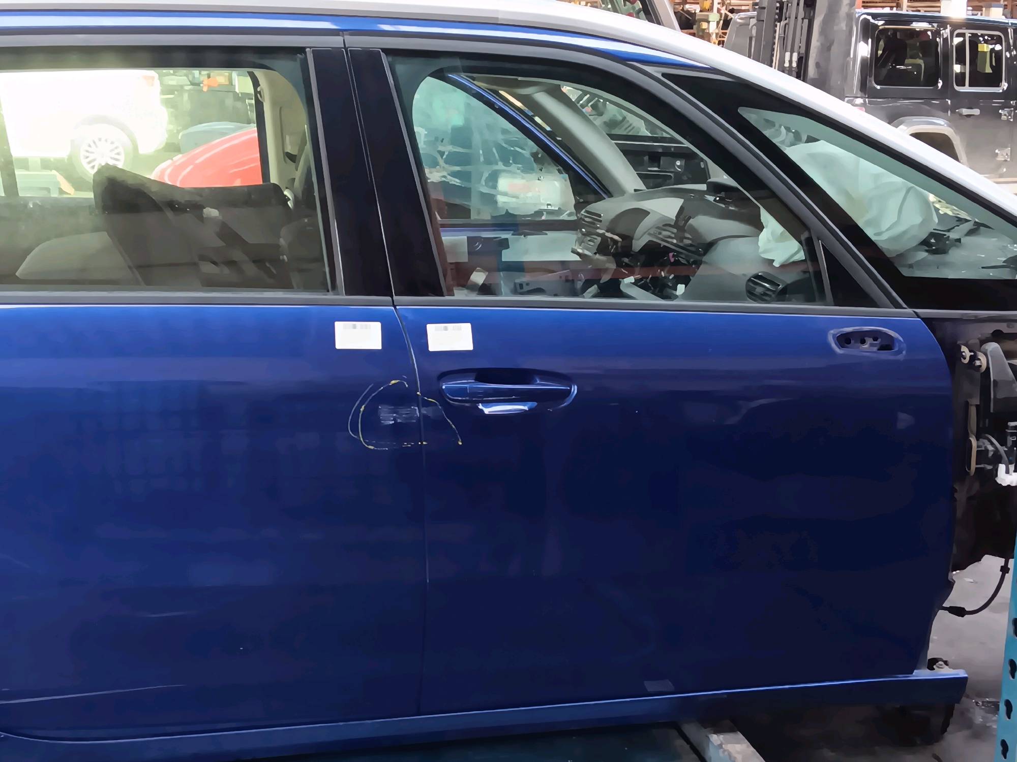 Deur rechts voor Citroen C4 PICASSO 2016 - 18