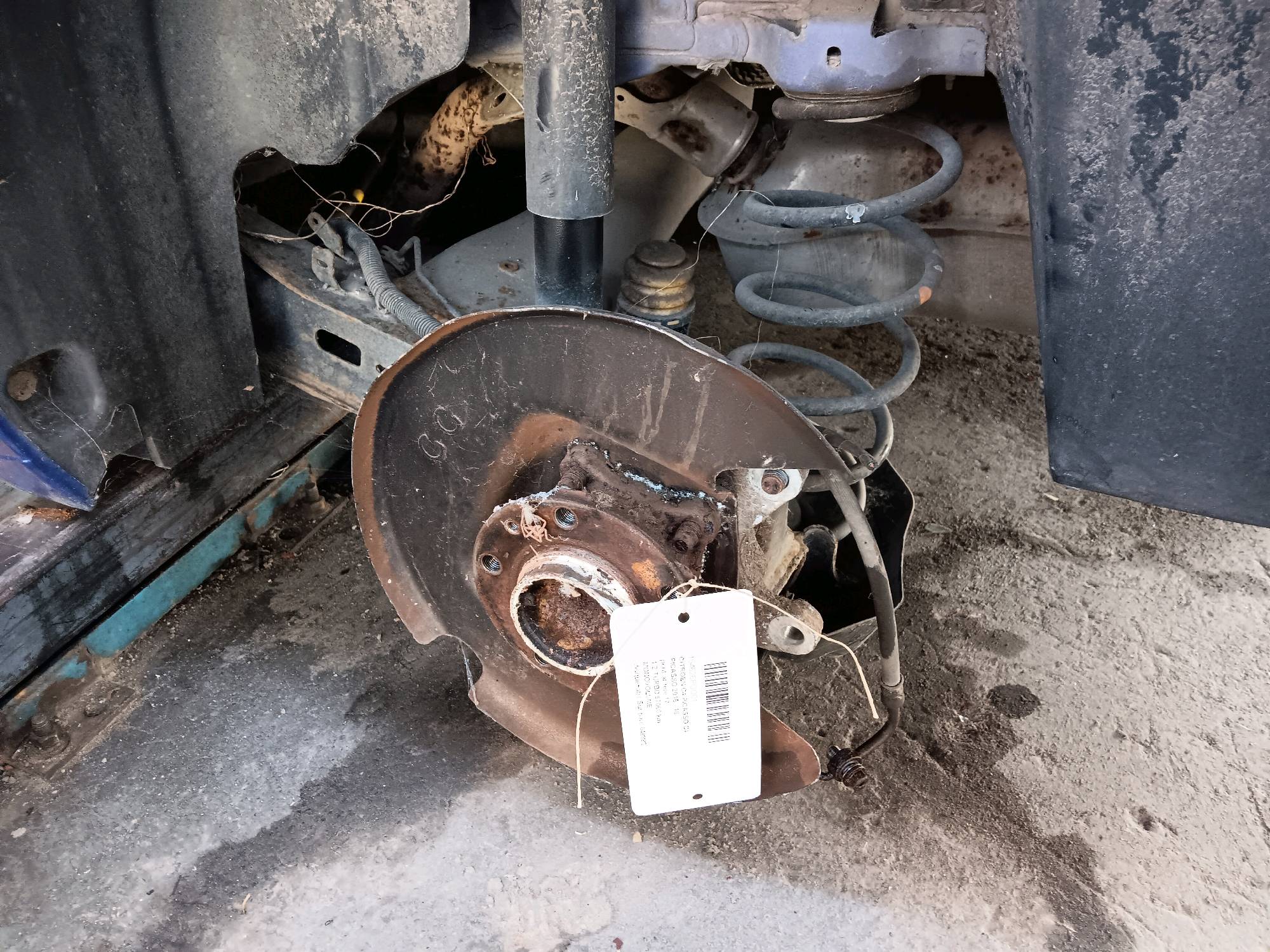 pont arrière Citroen C4 PICASSO 2016 - 18