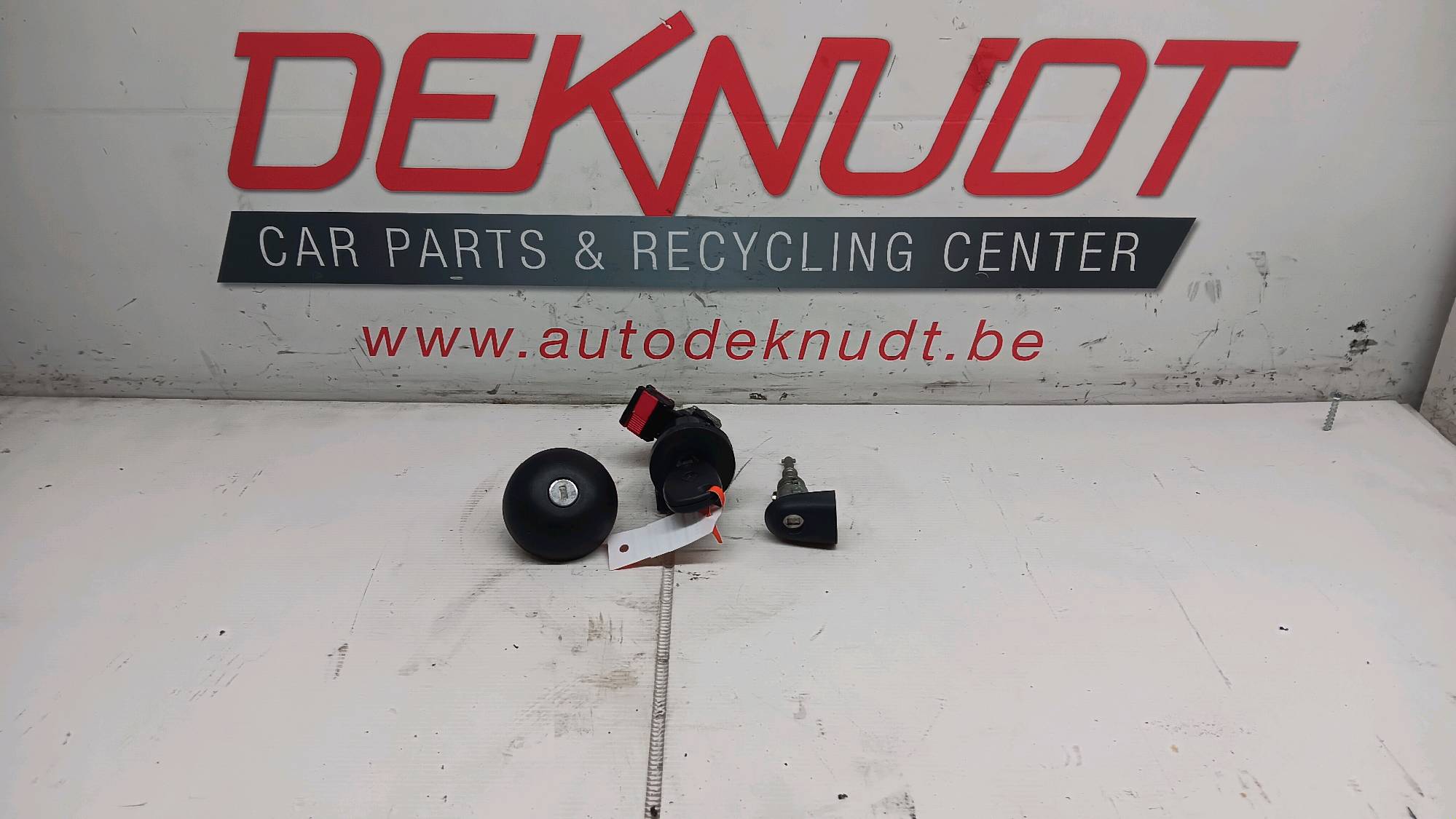 Set sleutels transponder Renault KANGOO II 2007 -13