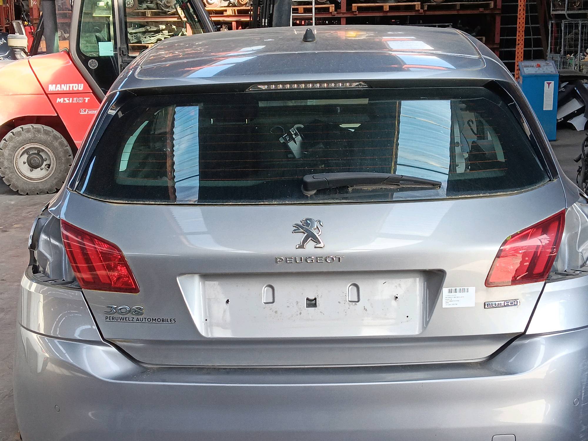 Achterklep Peugeot 308 II 2013 - 21
