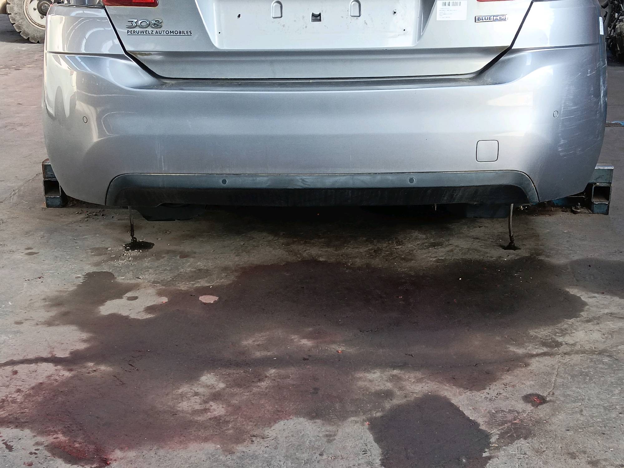 Bumper achter met sensor Peugeot 308 II 2013 - 21