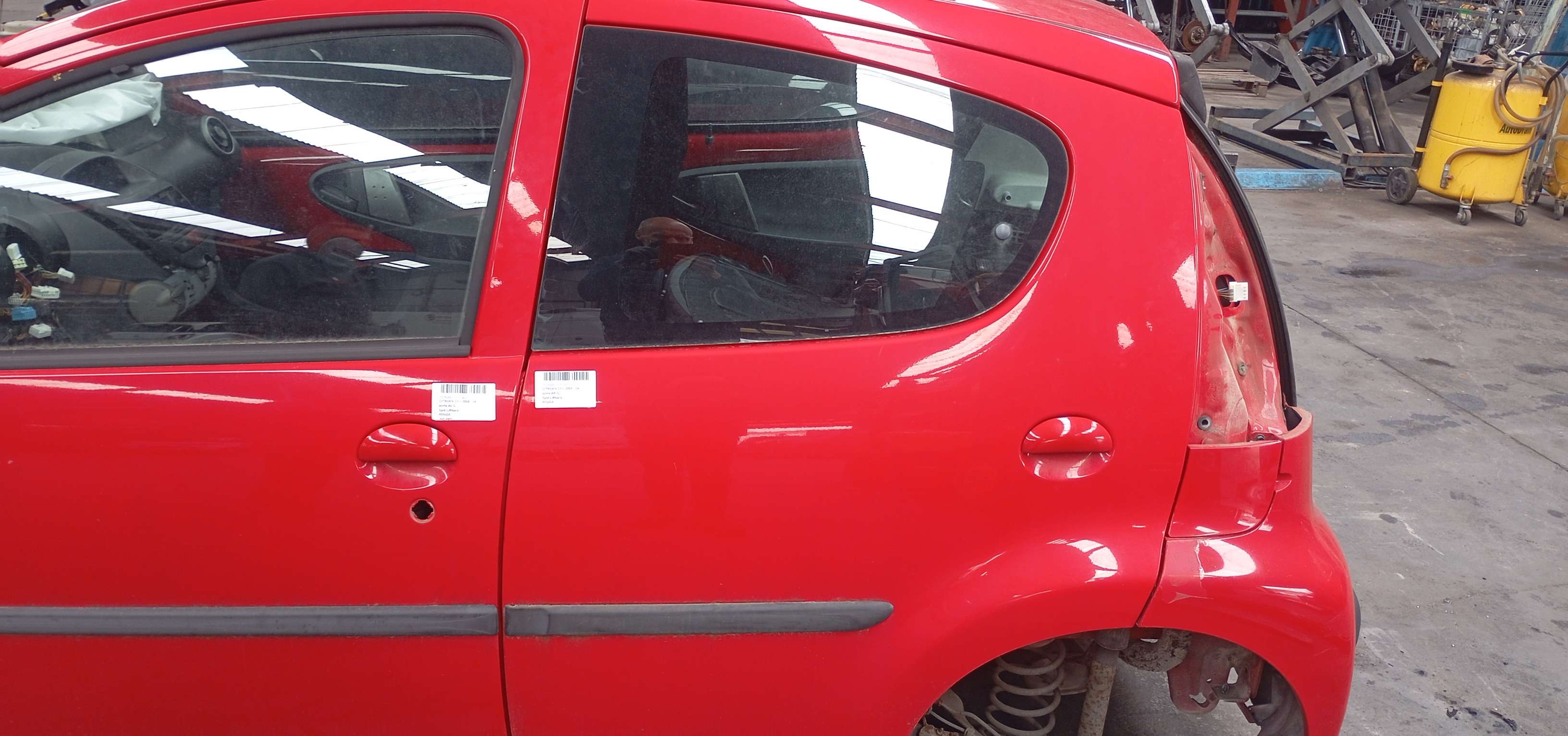 Deur links achter Citroen C1 I  2005 - 14