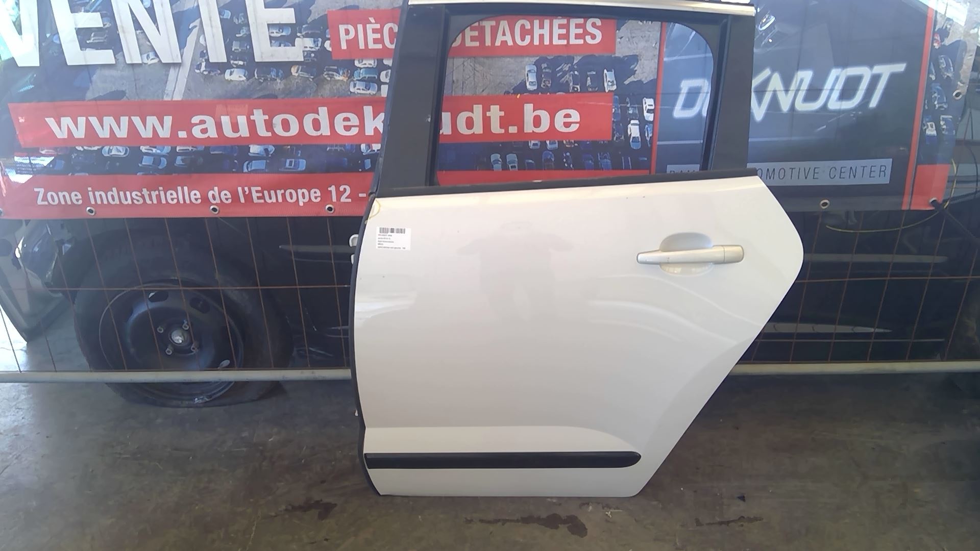 Deur links achter Peugeot 3008 I 2009 - 16