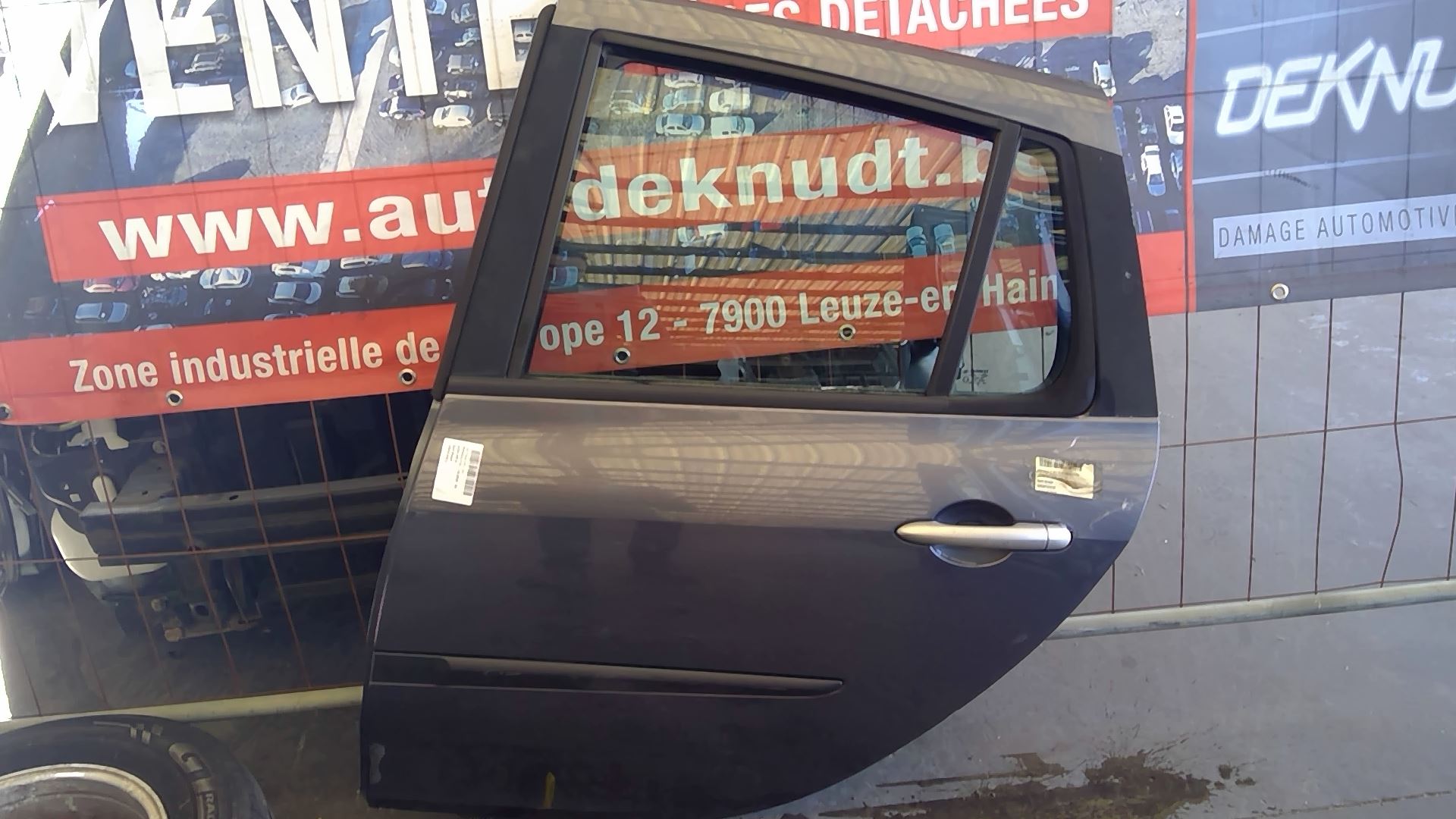 Deur links achter Renault CLIO III 2005 - 09