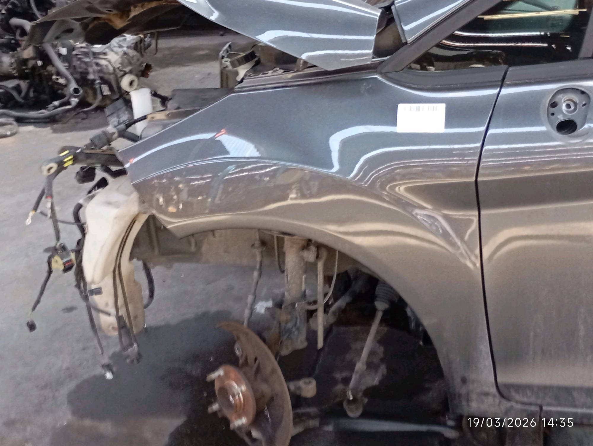 aile avant gauche Ford FIESTA 6 2012 - 17