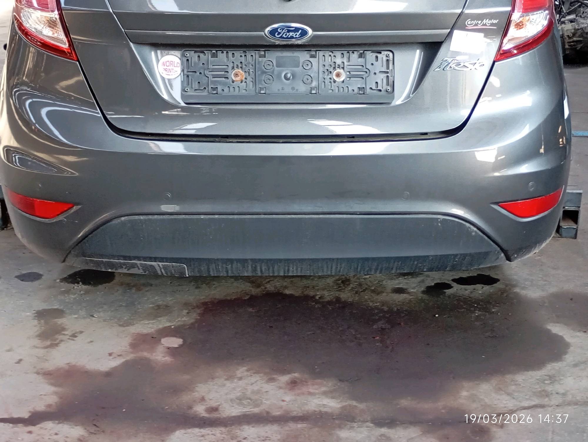Bumper achter met sensor Ford FIESTA 6 2012 - 17