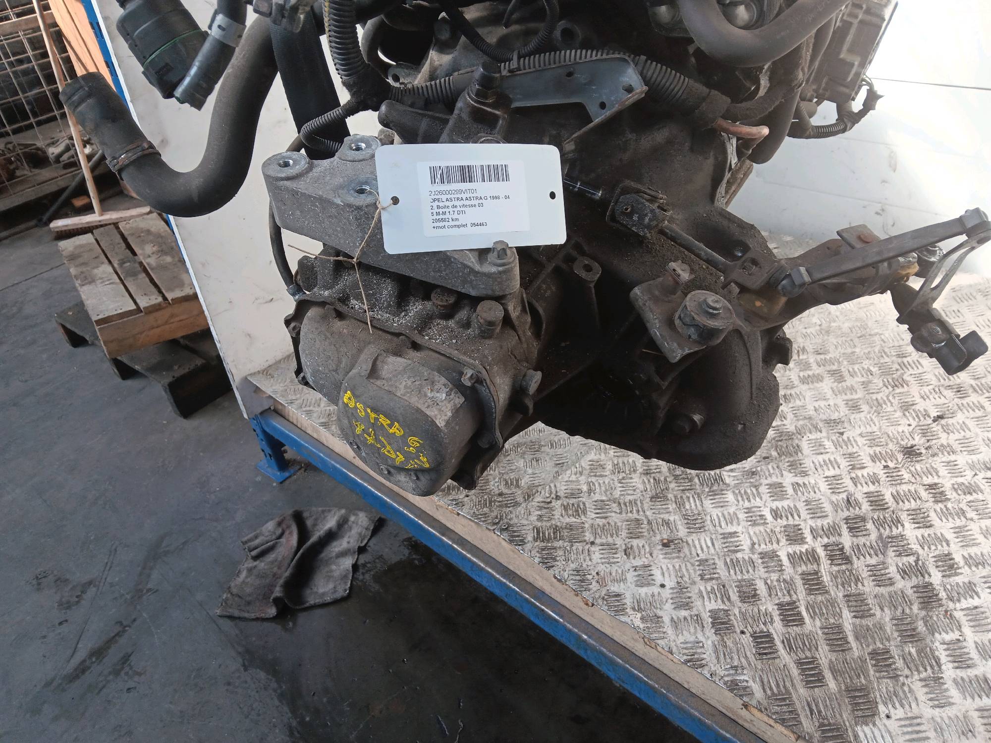 2. Boite de vitesse Opel ASTRA G 1998 - 04