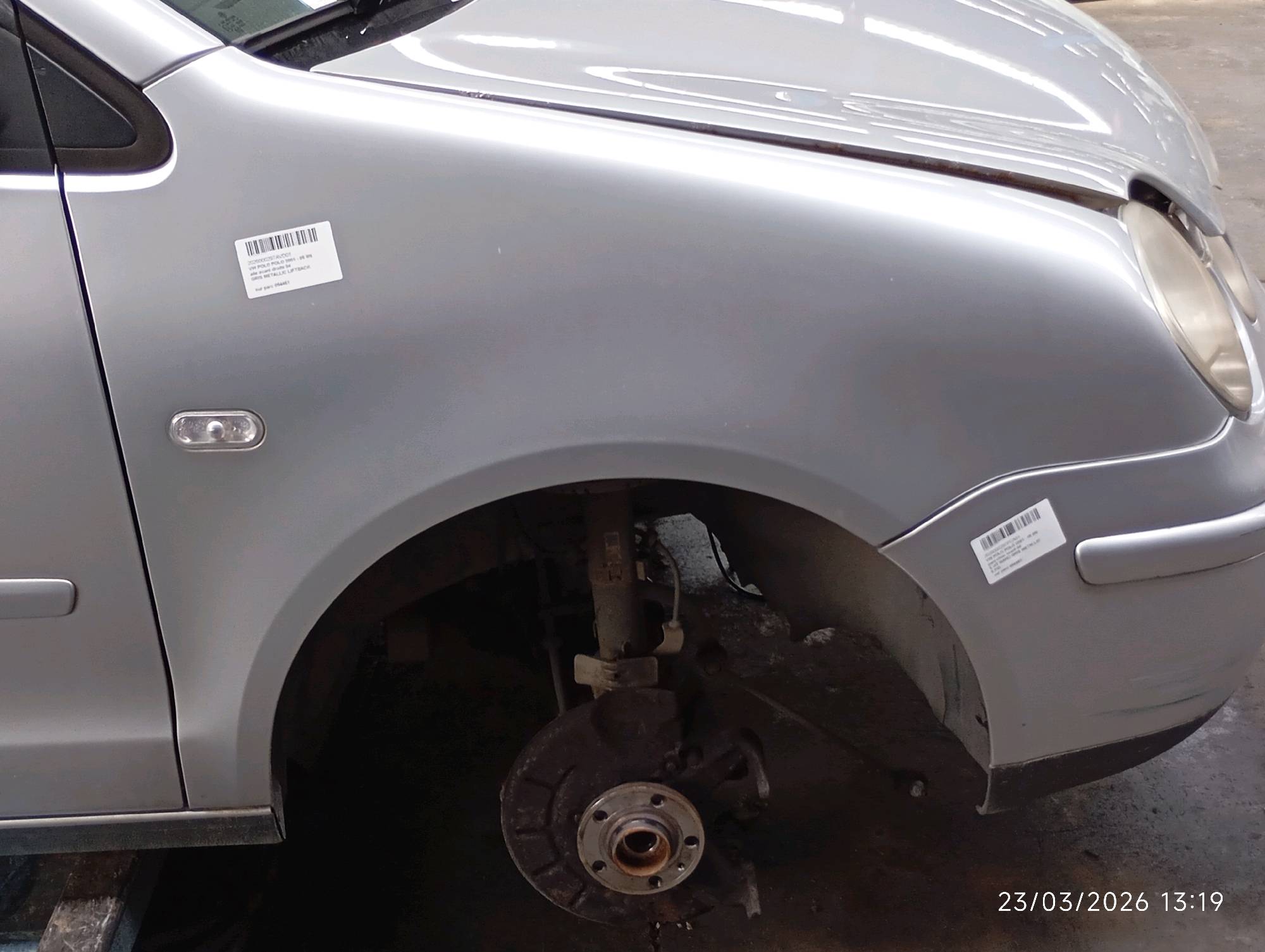 Flank rechts voor Vw POLO 2001 - 05 9N