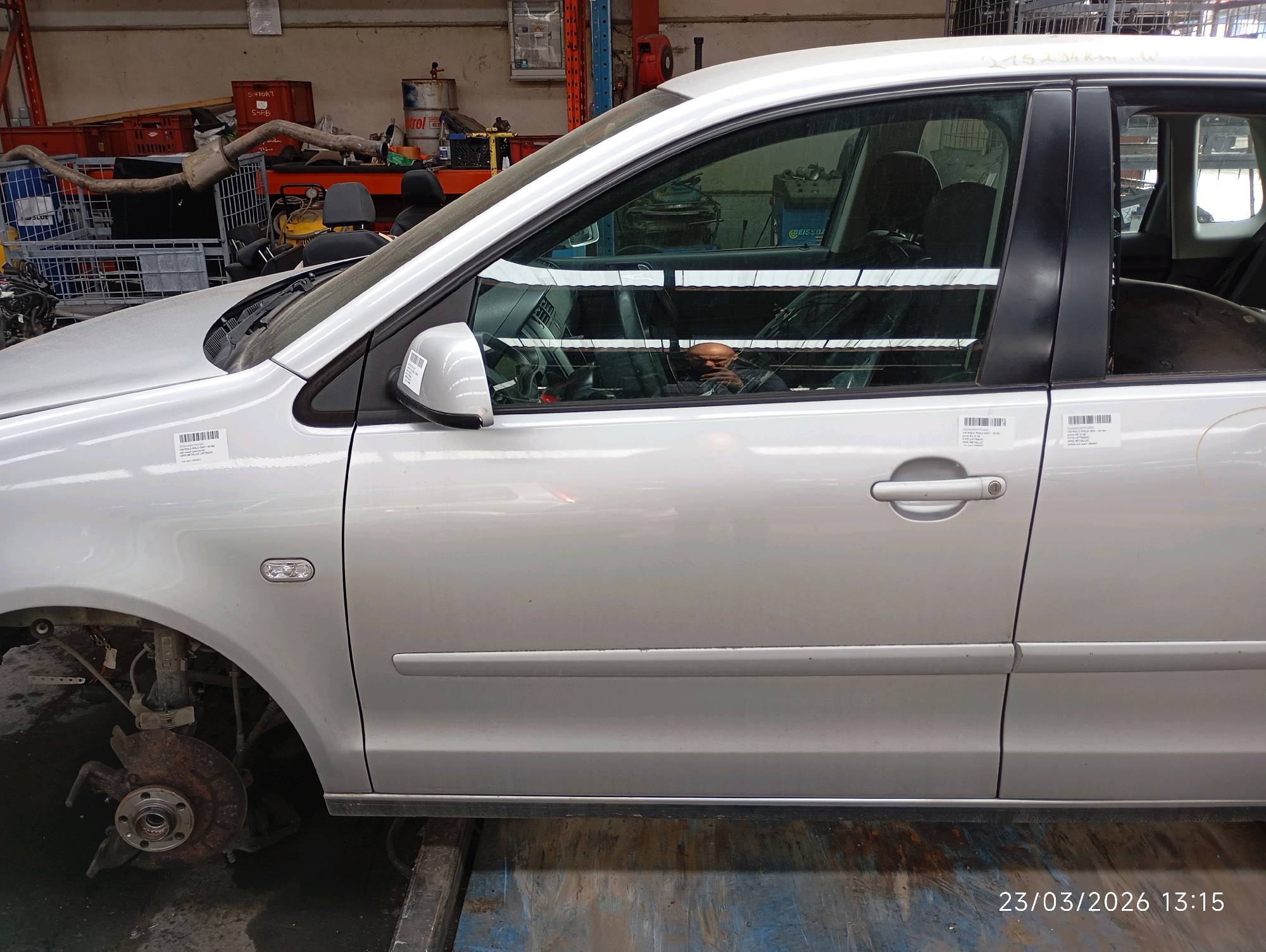 Deur links voor Vw POLO 2001 - 05 9N