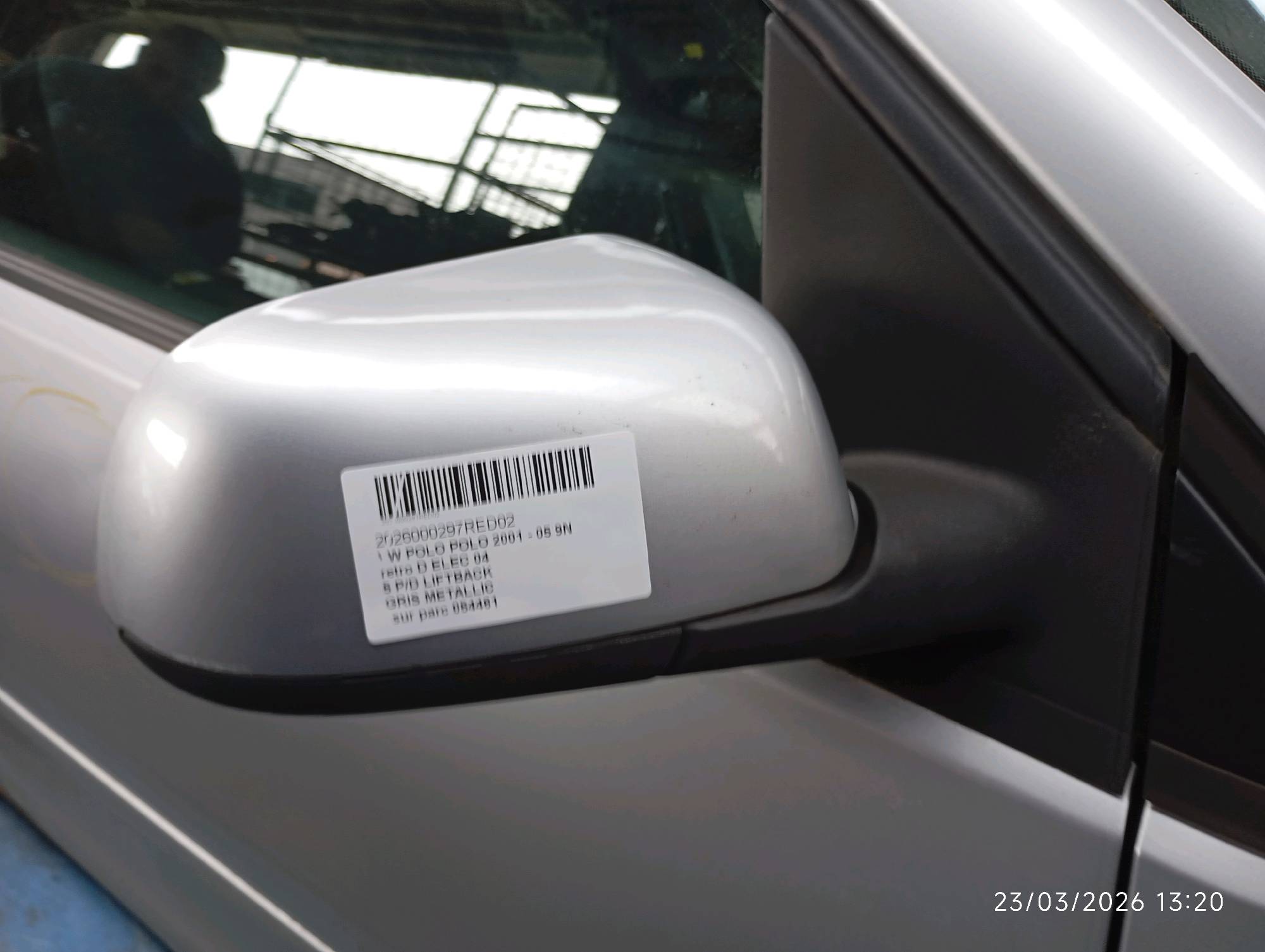 Buitenspiegel rechts Elec Vw POLO 2001 - 05 9N