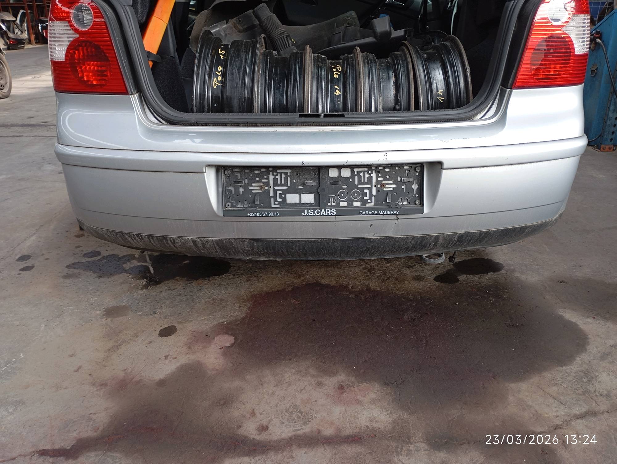 pare choc arrière Vw POLO 2001 - 05 9N