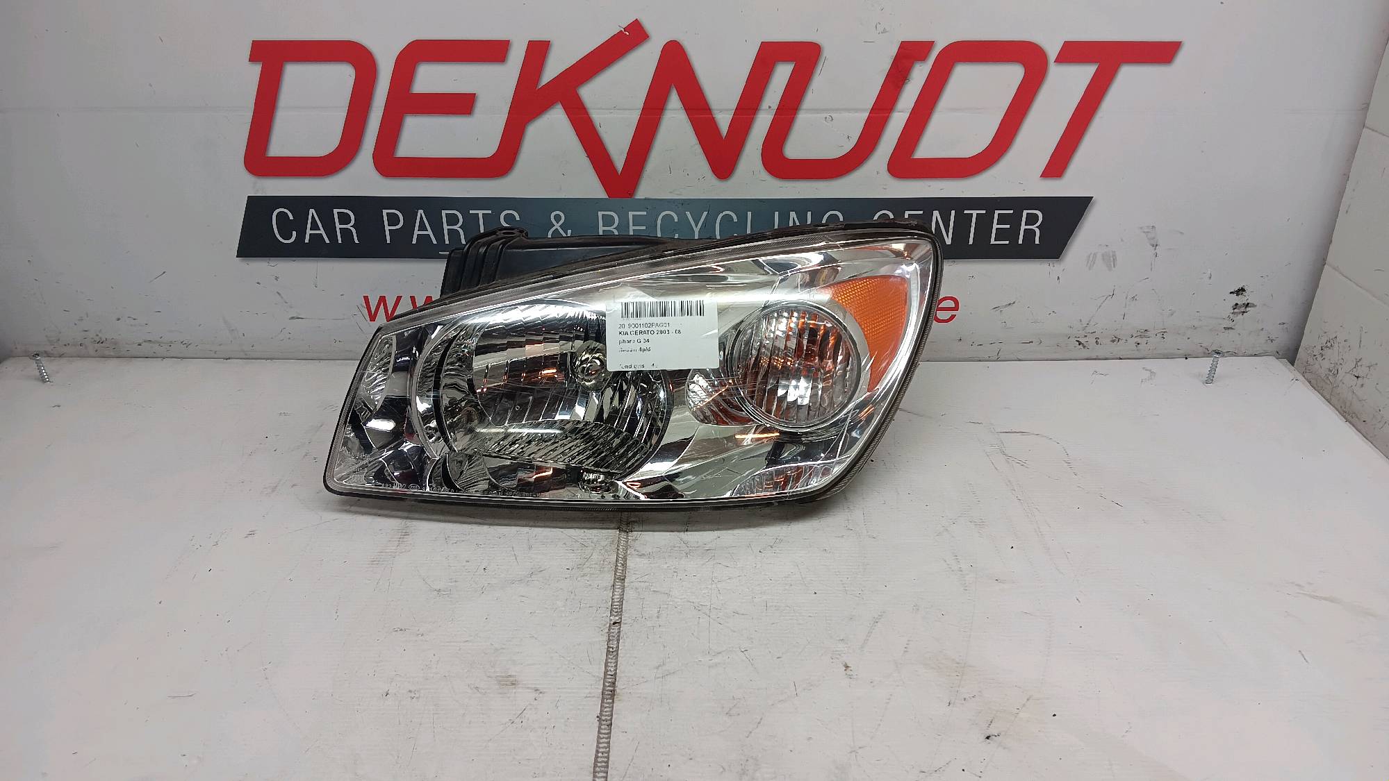 Koplamp links voor Kia CERATO 2003 - 08