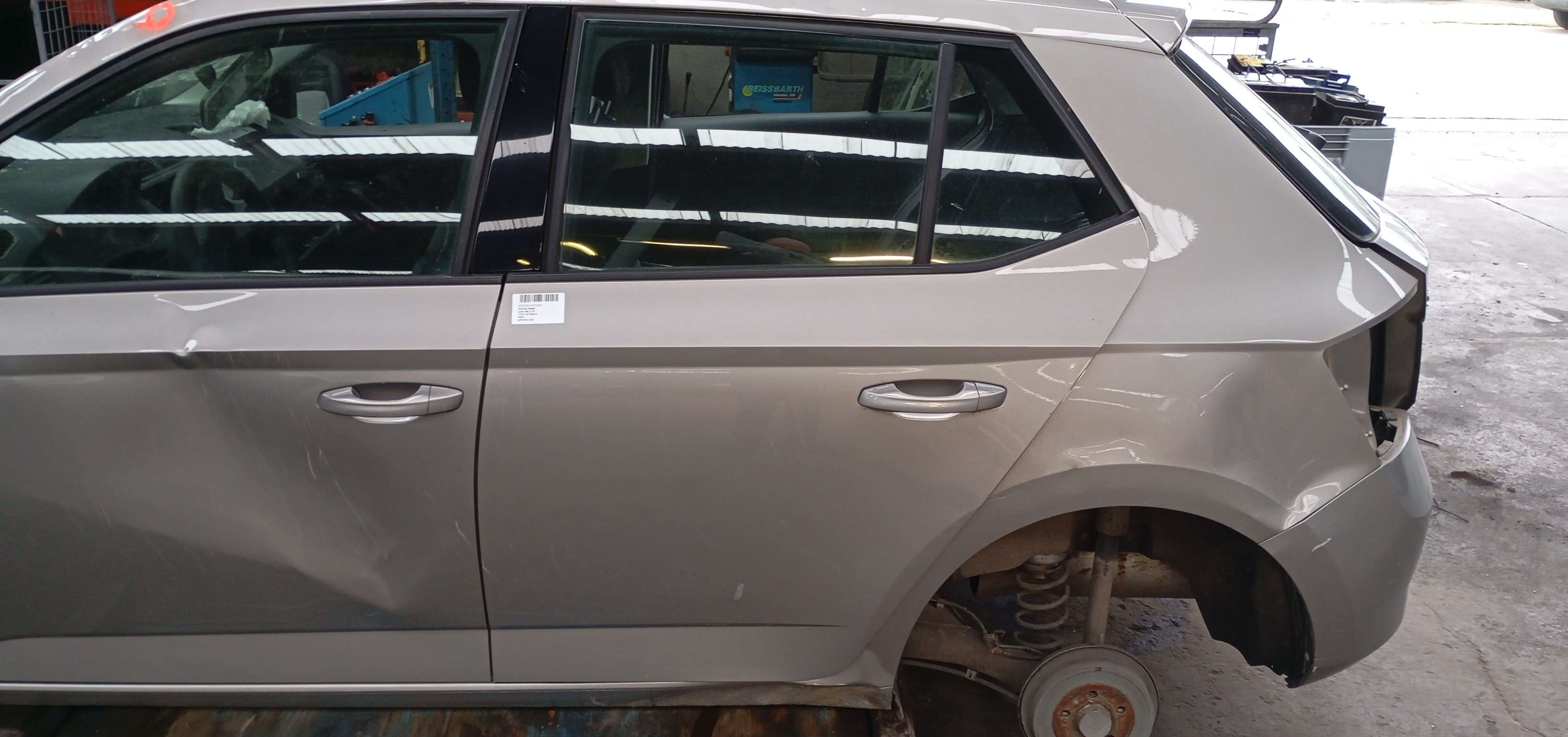 Deur links achter Skoda FABIA III 2014 - 18