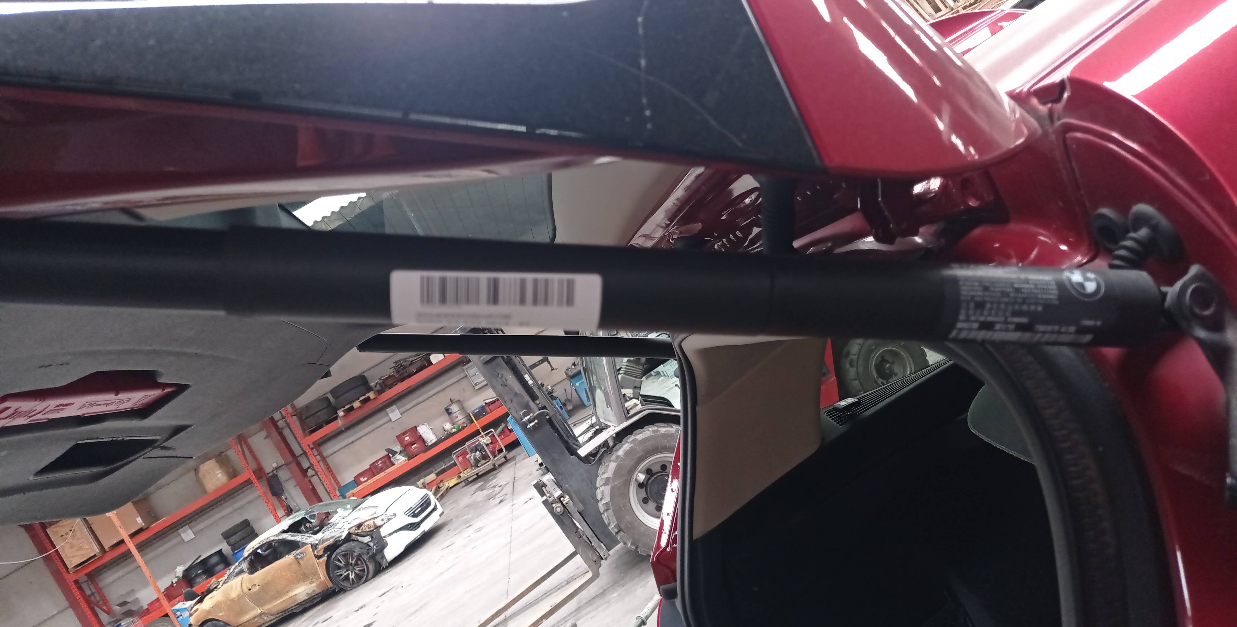 Achterkelp veren Bmw S2 grand tourer F46 2015 - 21