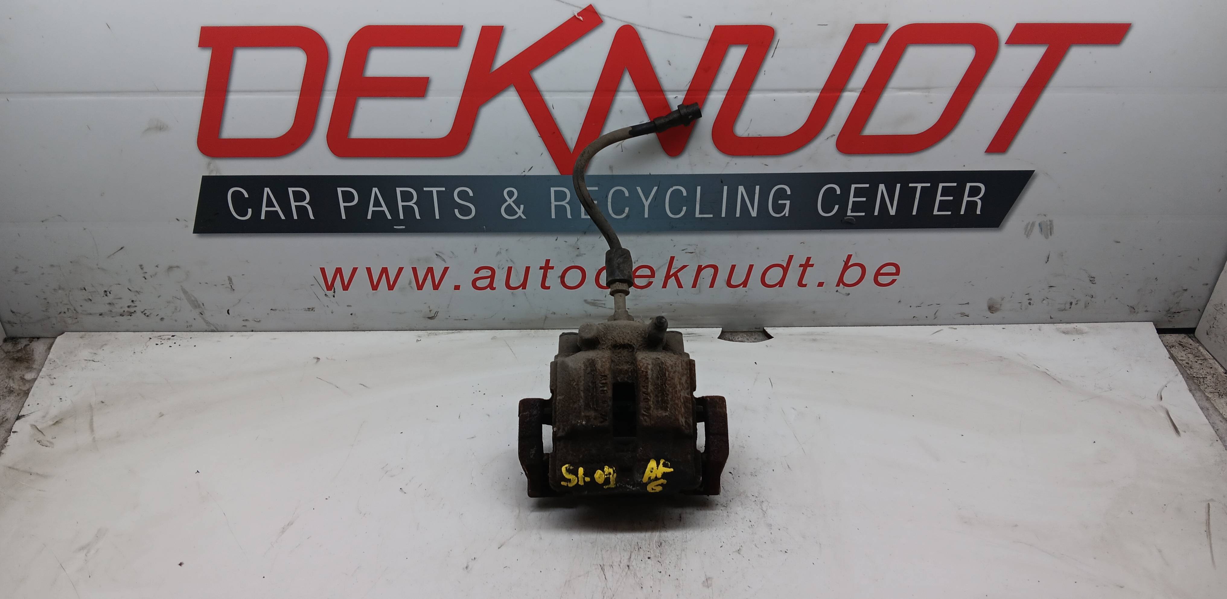 Remschijf links ACHTER Bmw S1 E87 2007 - 11