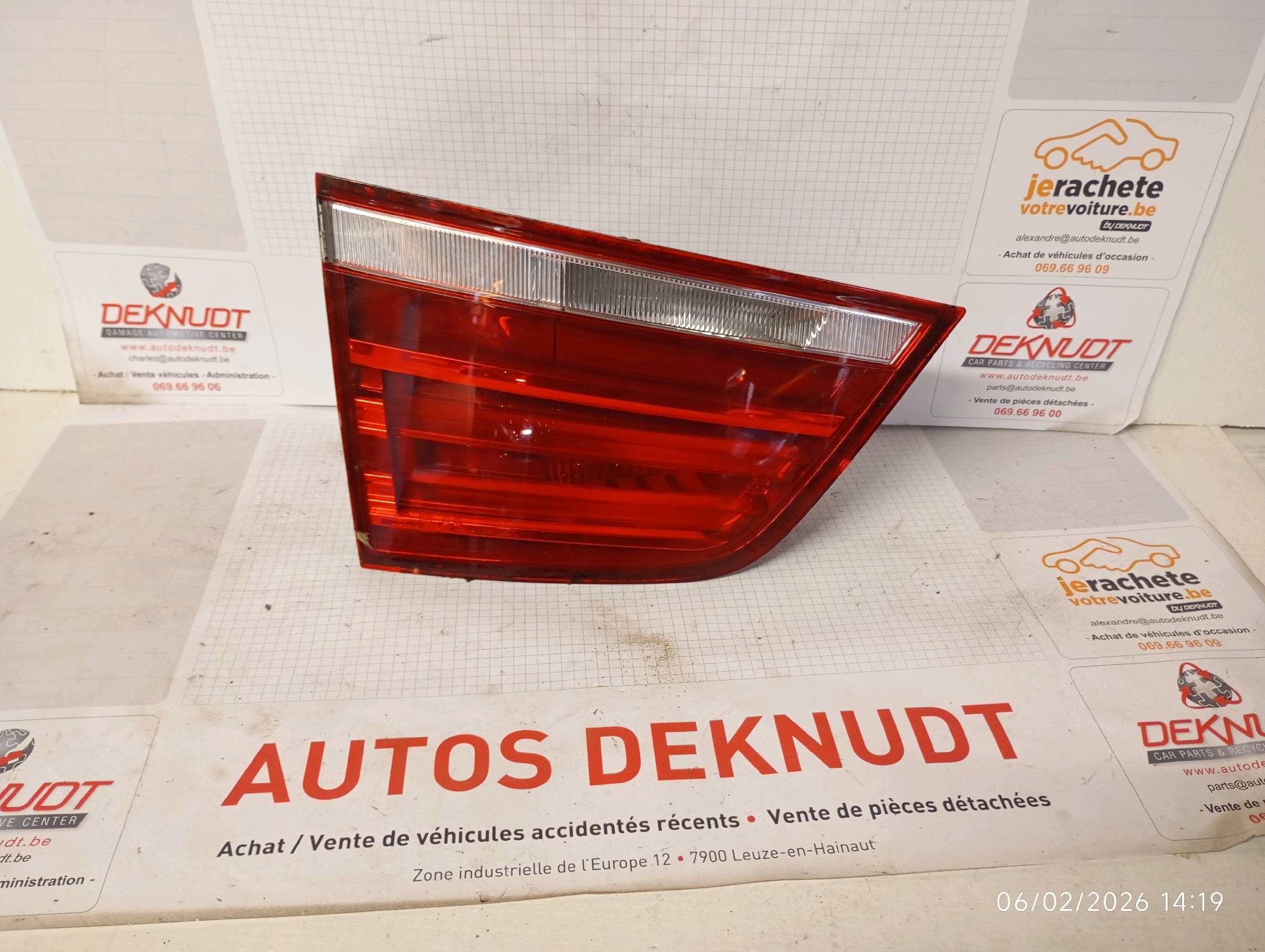 Lichtblok links achter koffer Bmw X3 F25 2010 - 14