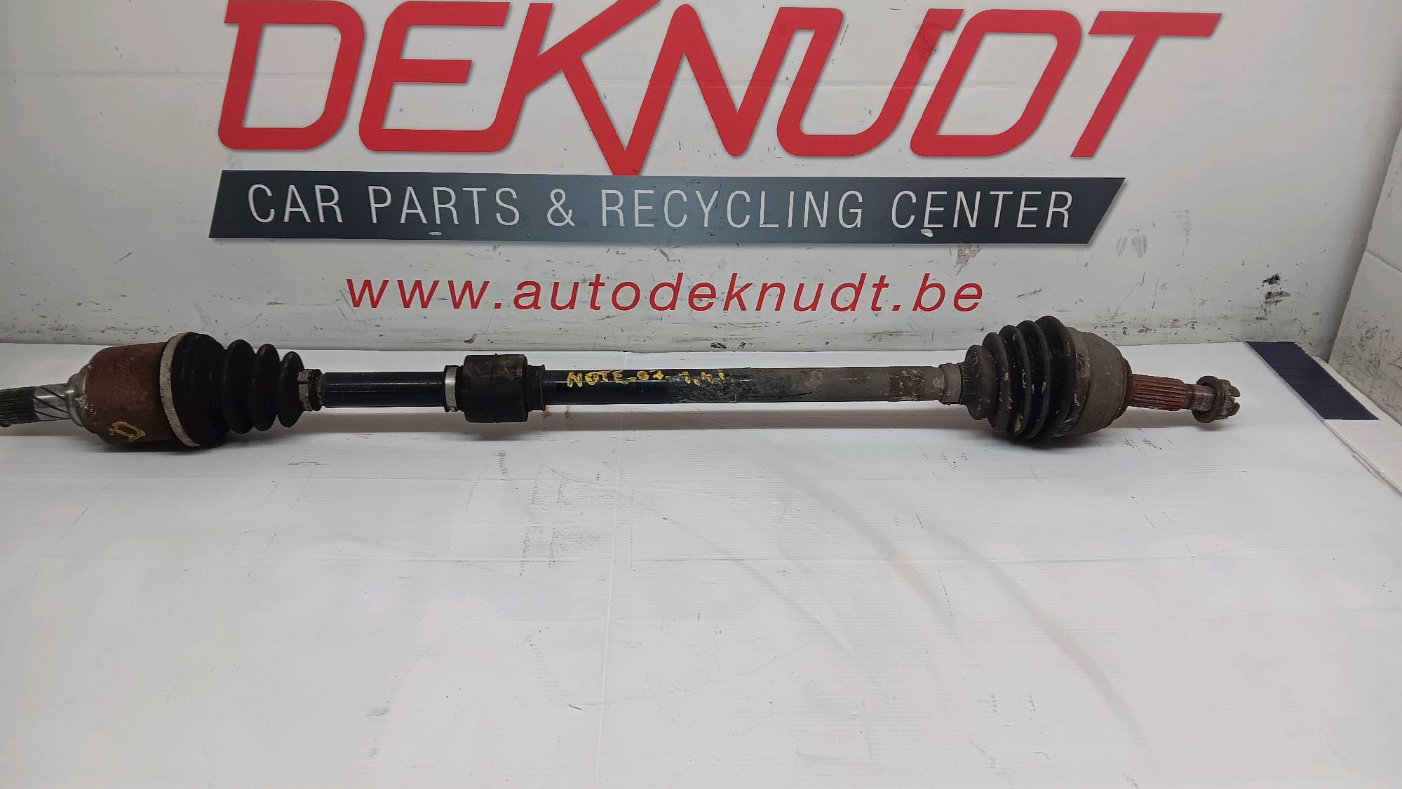 Kardan rechts voor Nissan NOTE 2005 - 12