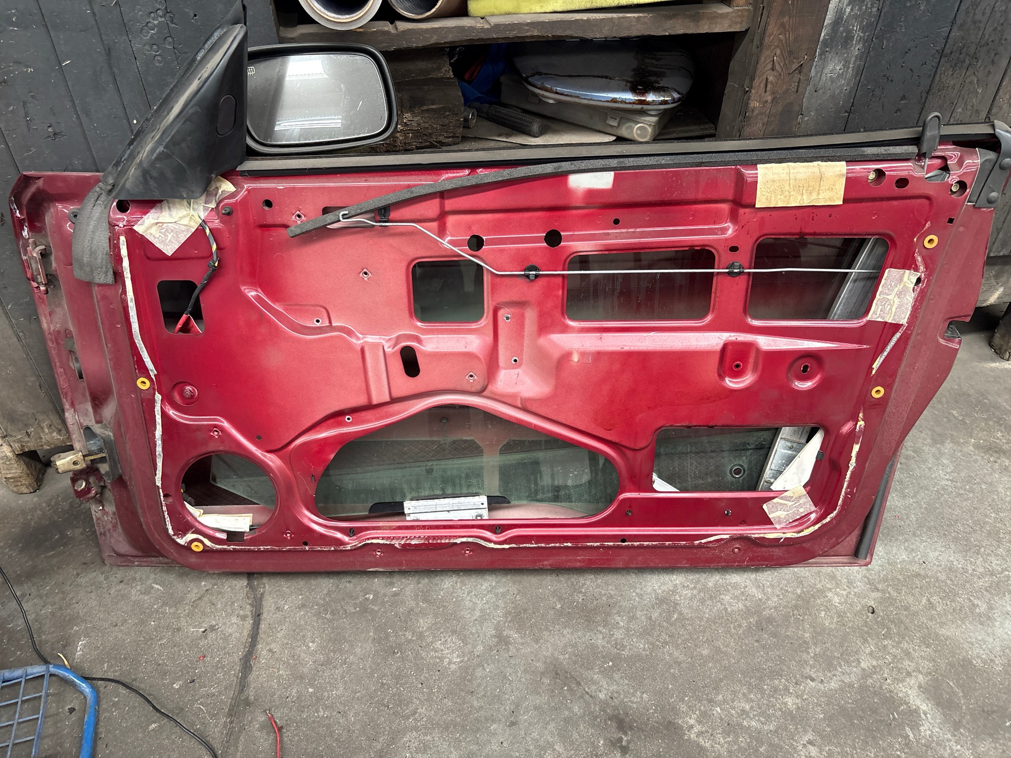 Deur rechts voor Saab 9-3 I 1998 - 02