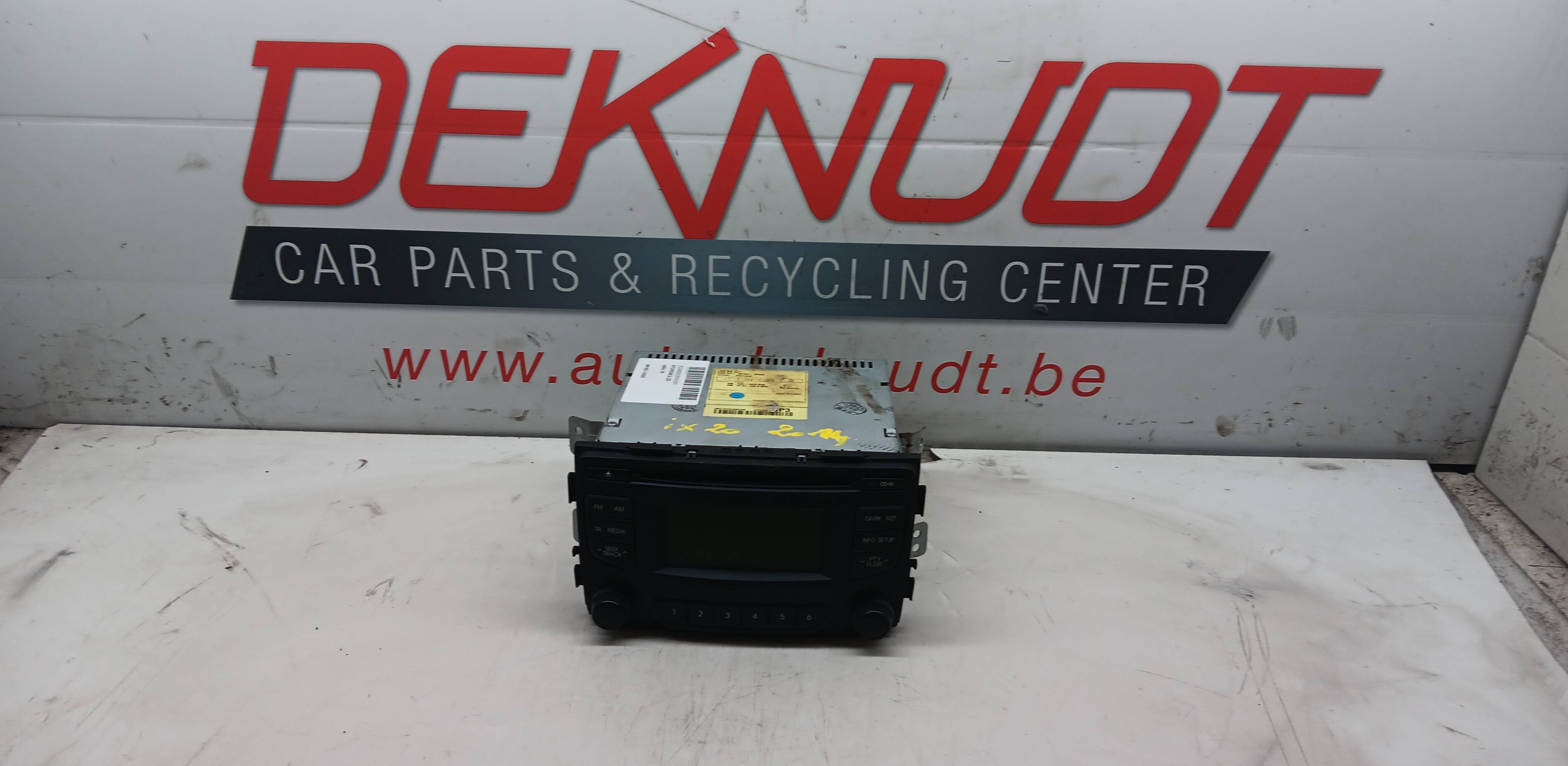 radio Hyundai IX20 I 2010 - 15