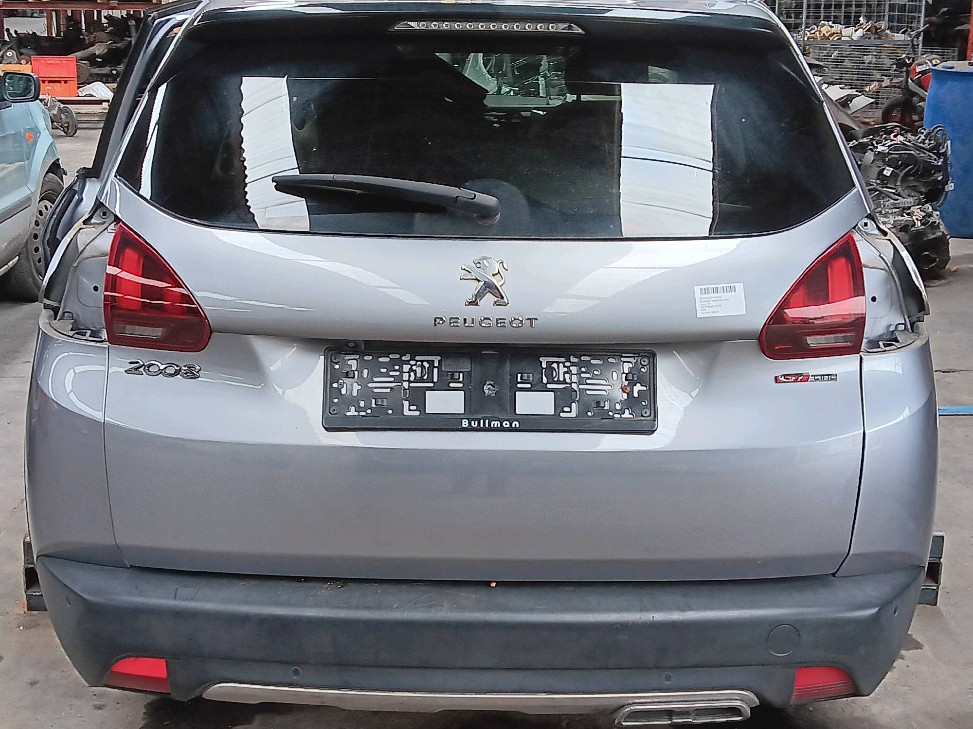 Achterklep Peugeot 2008 2013 -