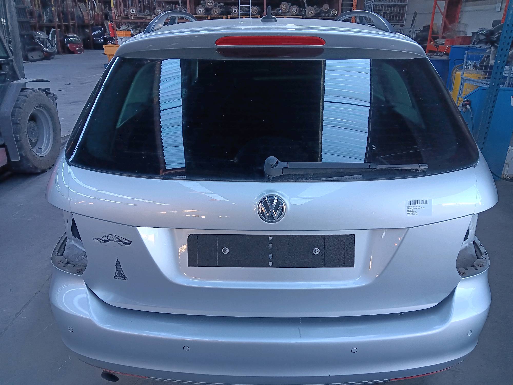 Achterklep Vw GOLF 6 2008 - 12