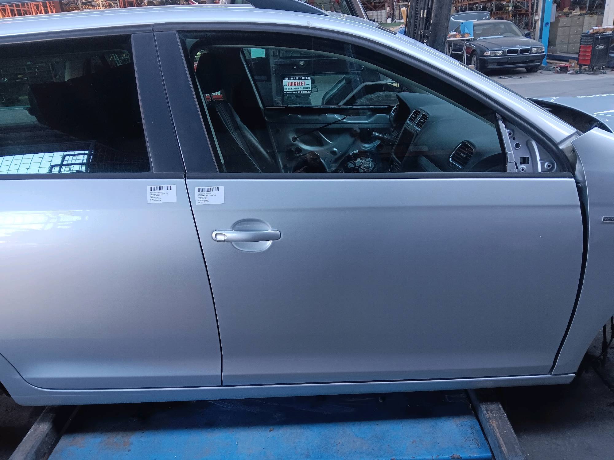 Deur rechts voor Vw GOLF 6 2008 - 12