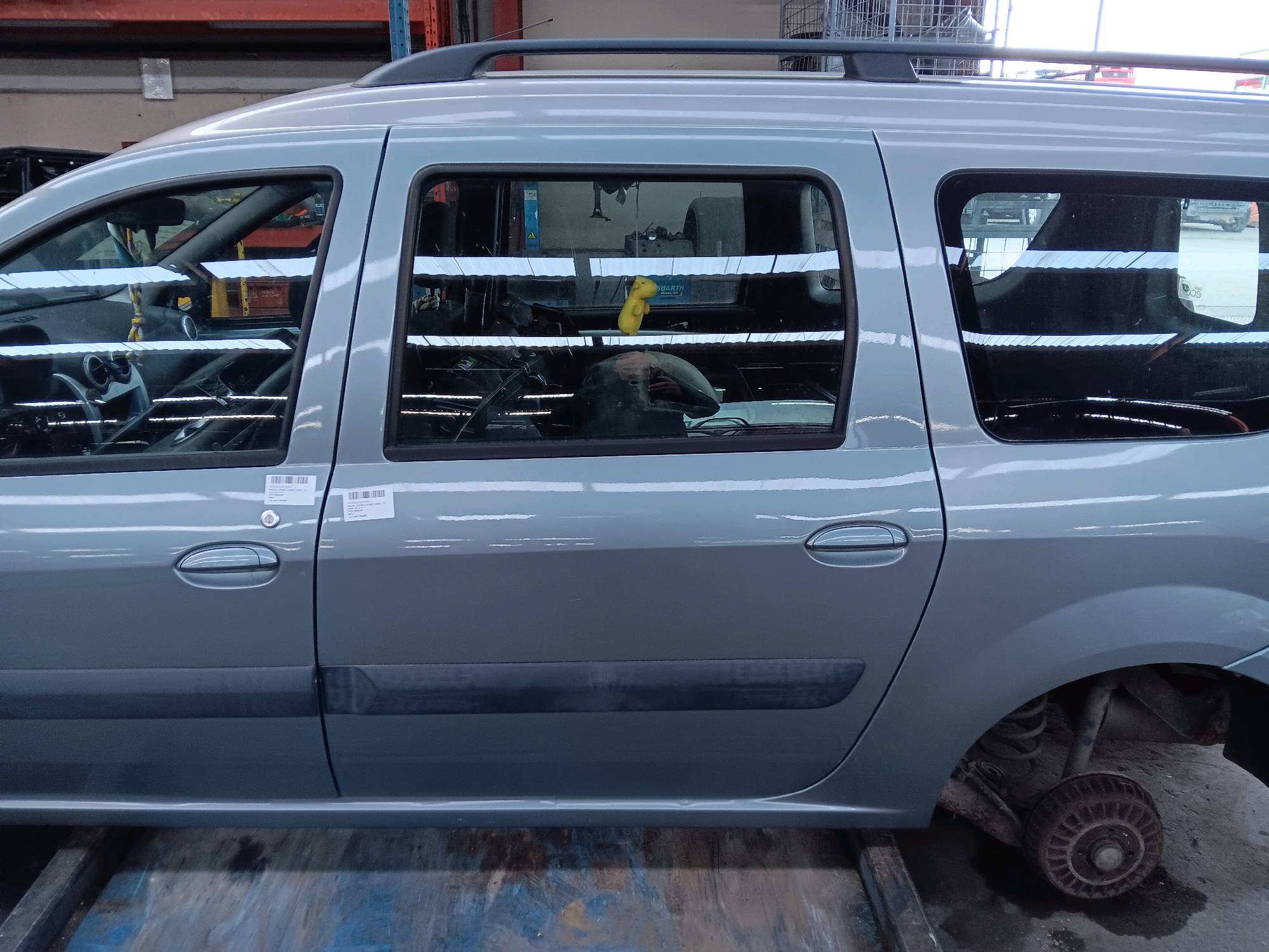 Deur links achter Dacia LOGAN I 2004 - 12