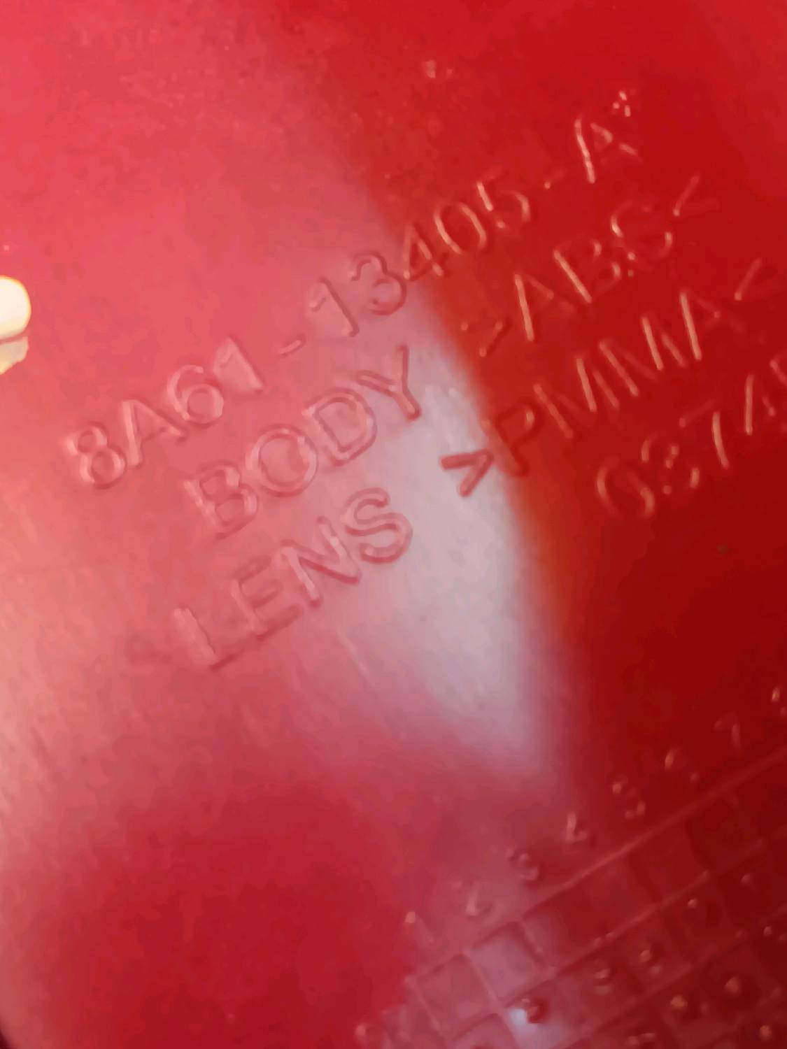 Lichtblok links achter Ford FIESTA 6 2008 - 12