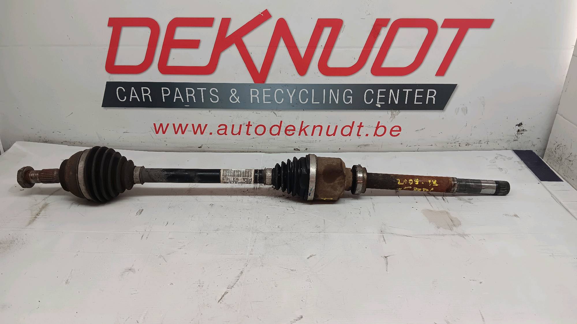 Kardan rechts voor Peugeot 2008 2013 -