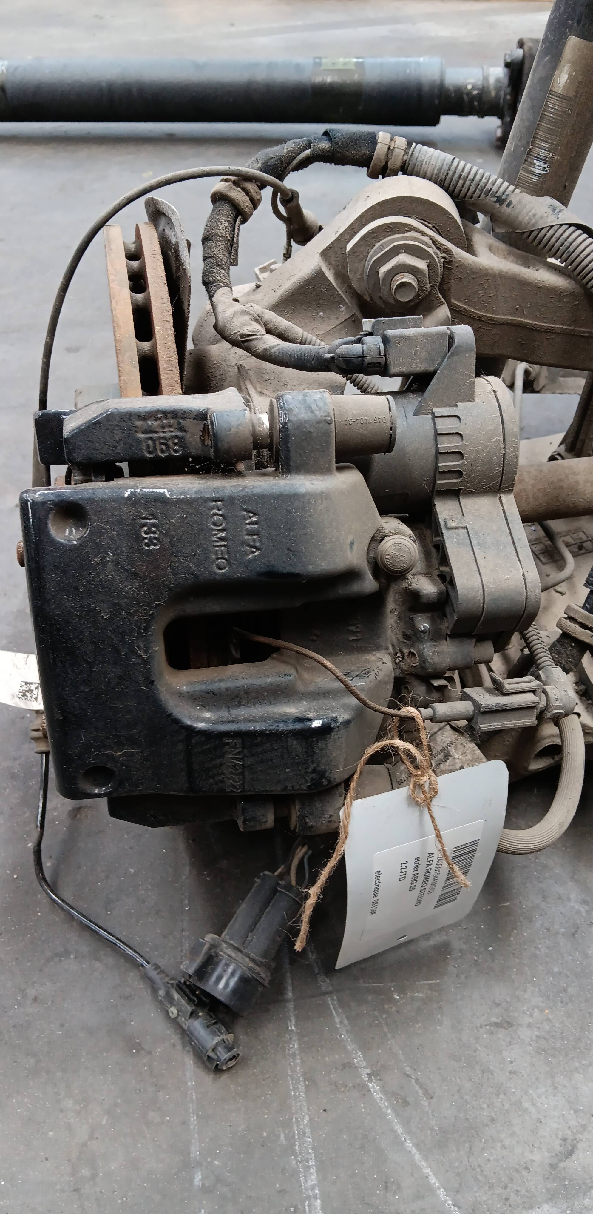 Remschijf links ACHTER Alfa Romeo STELVIO 2016 - 19