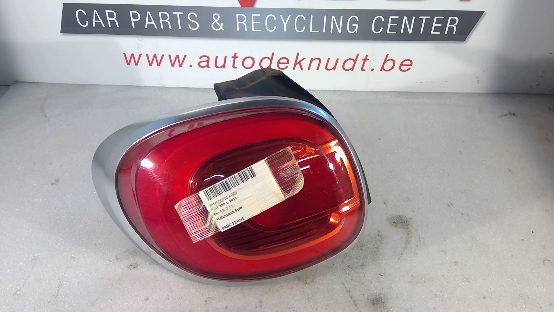 Lichtblok links achter Fiat 500 L 2012 - 17