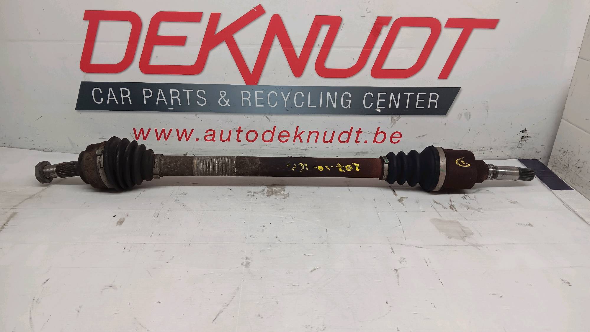 Kardan rechts voor Peugeot 207 2006 -12