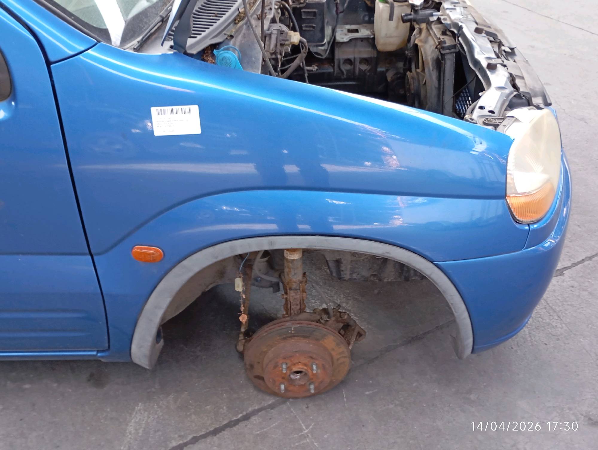 Vleugel rechts voor Suzuki IGNIS 2000 - 08