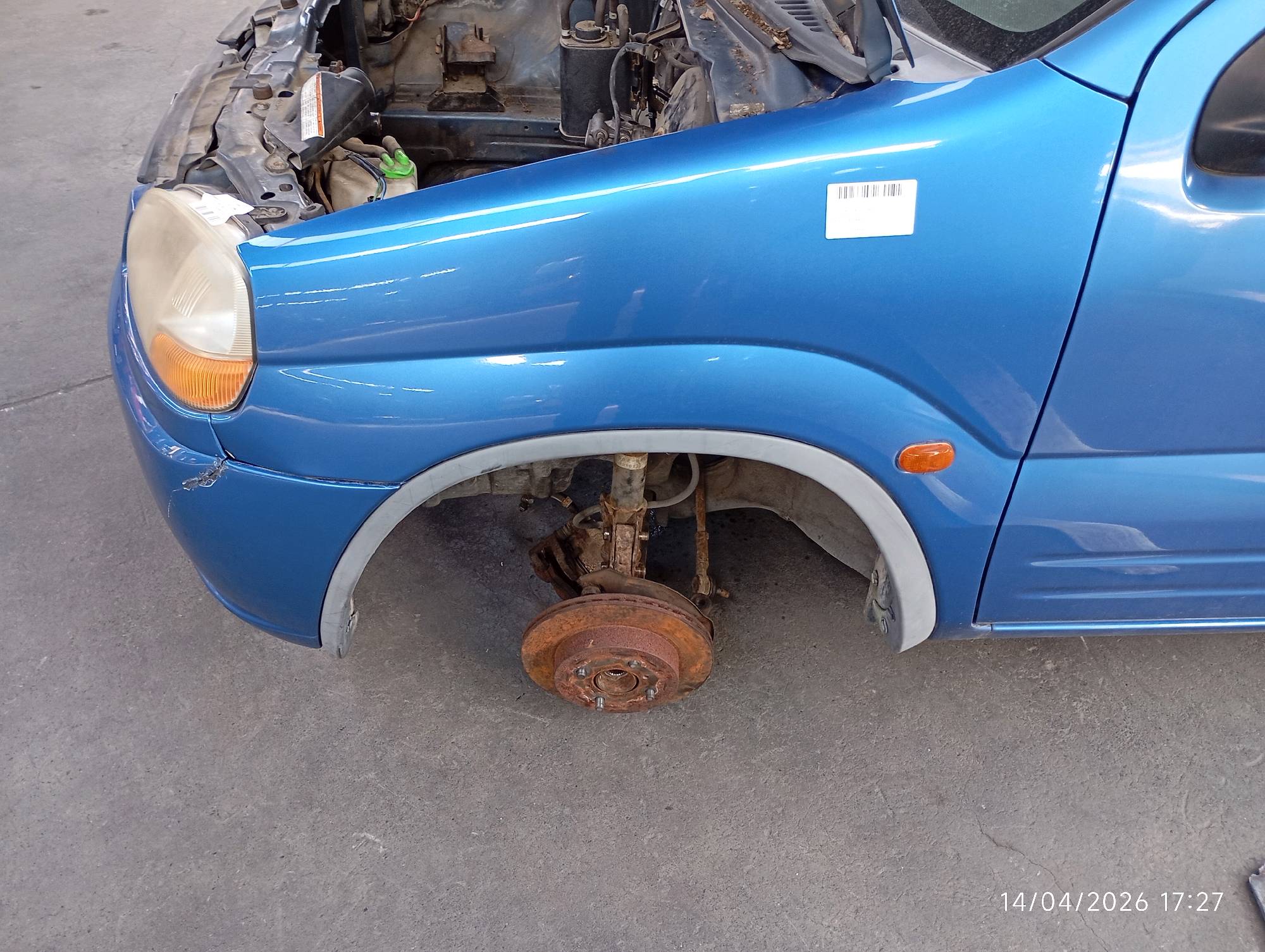 Vleugel links voor Suzuki IGNIS 2000 - 08