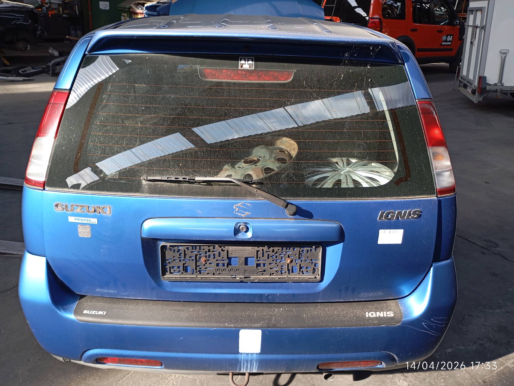 Achterklep Suzuki IGNIS 2000 - 08