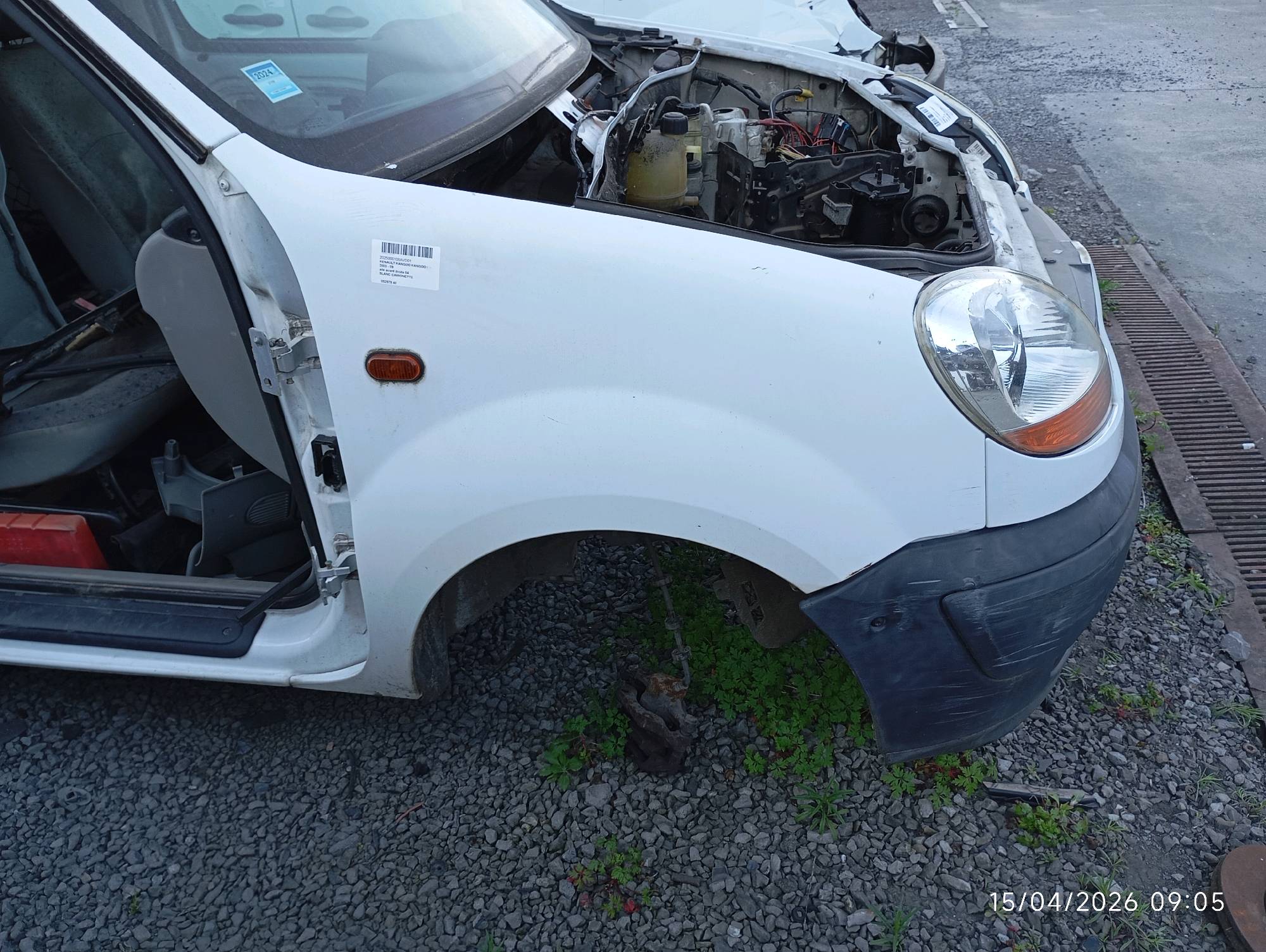 aile avant droite Renault KANGOO I 2003 - 09