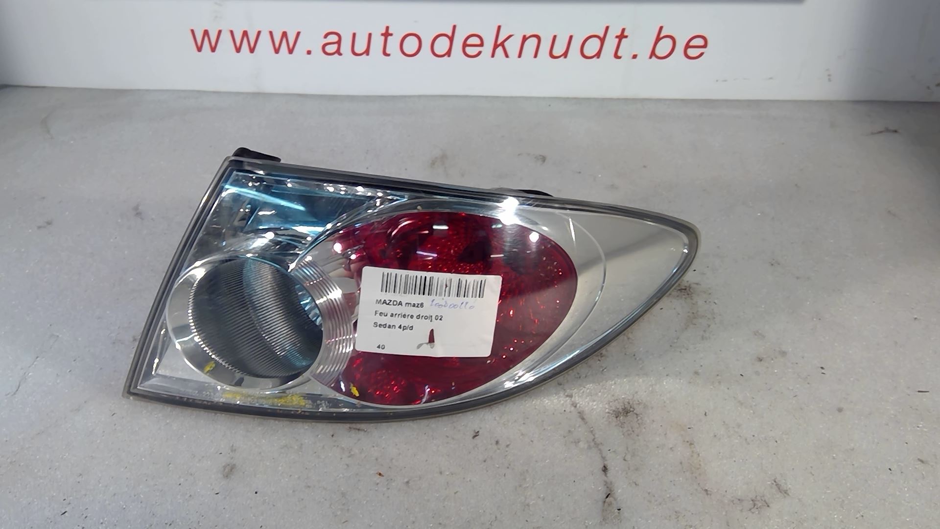 Lichtblok rechts achter Mazda 6  I 2002 - 08