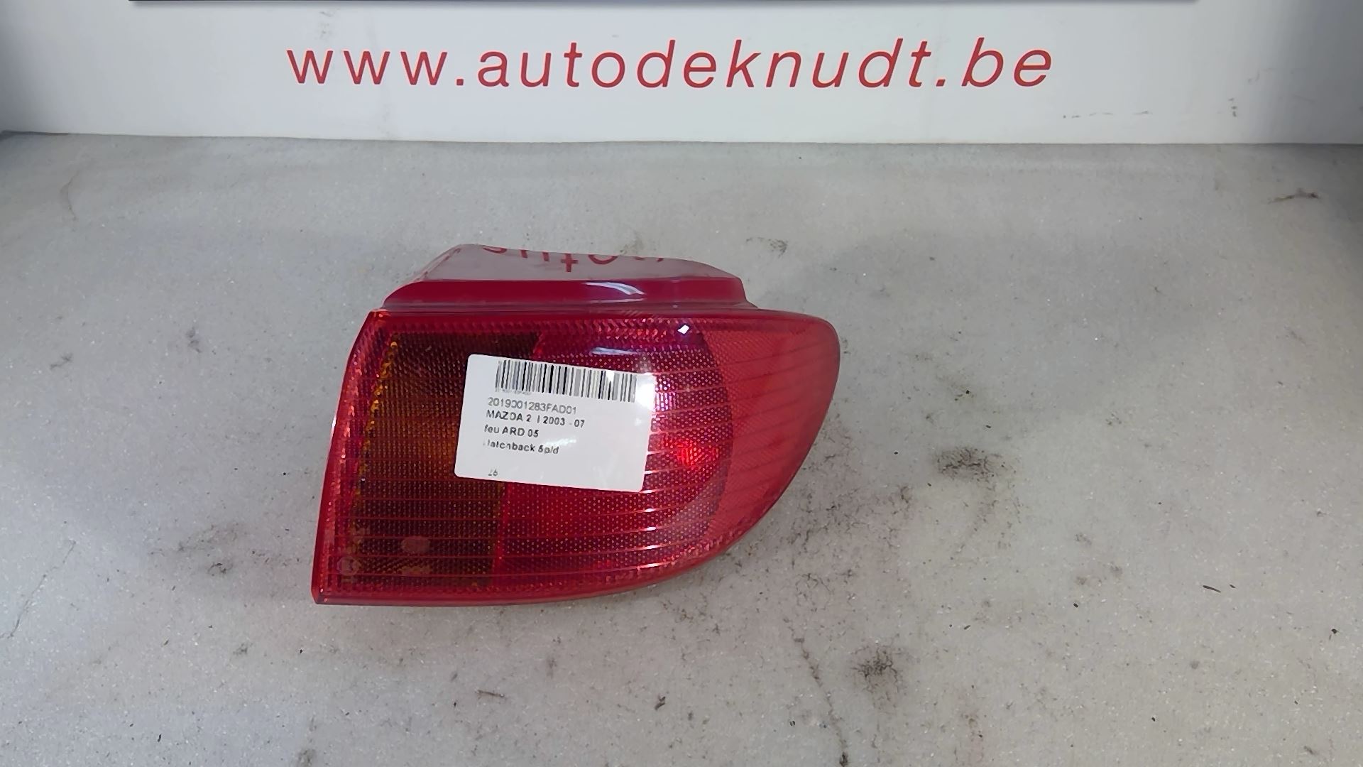 Lichtblok rechts achter Mazda 2  I 2003 - 07