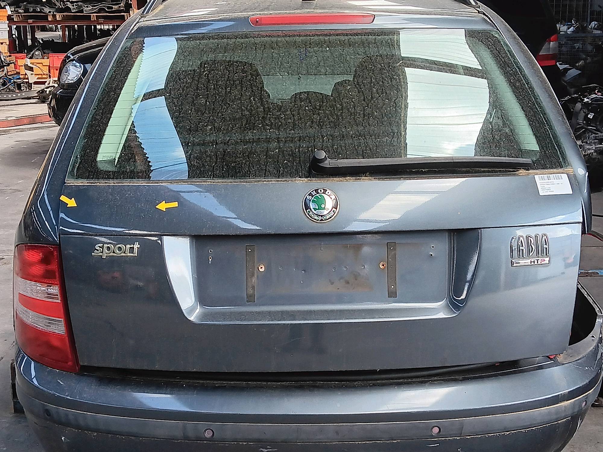 Achterklep Skoda FABIA I 1999 - 07