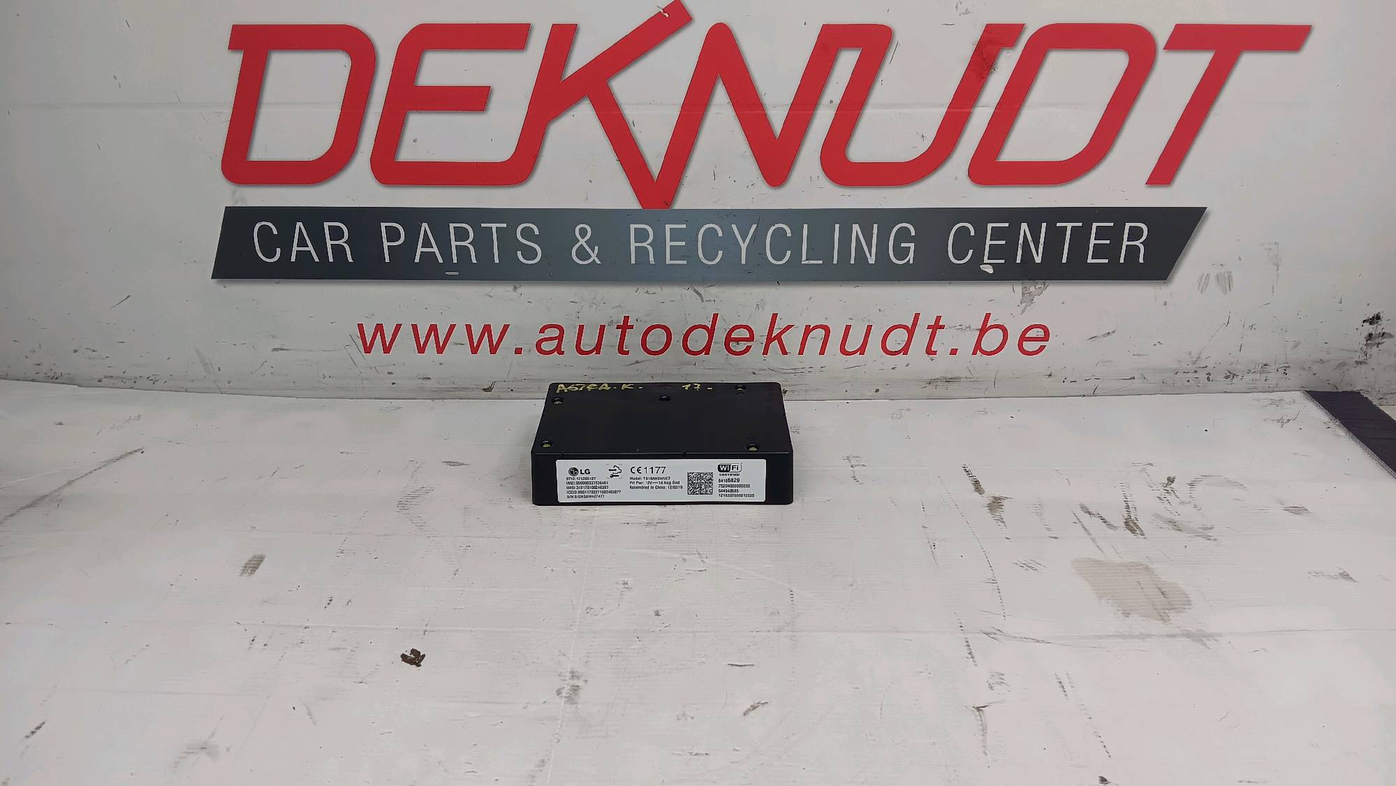 Electronic housing Opel ASTRA K 2015 - 19