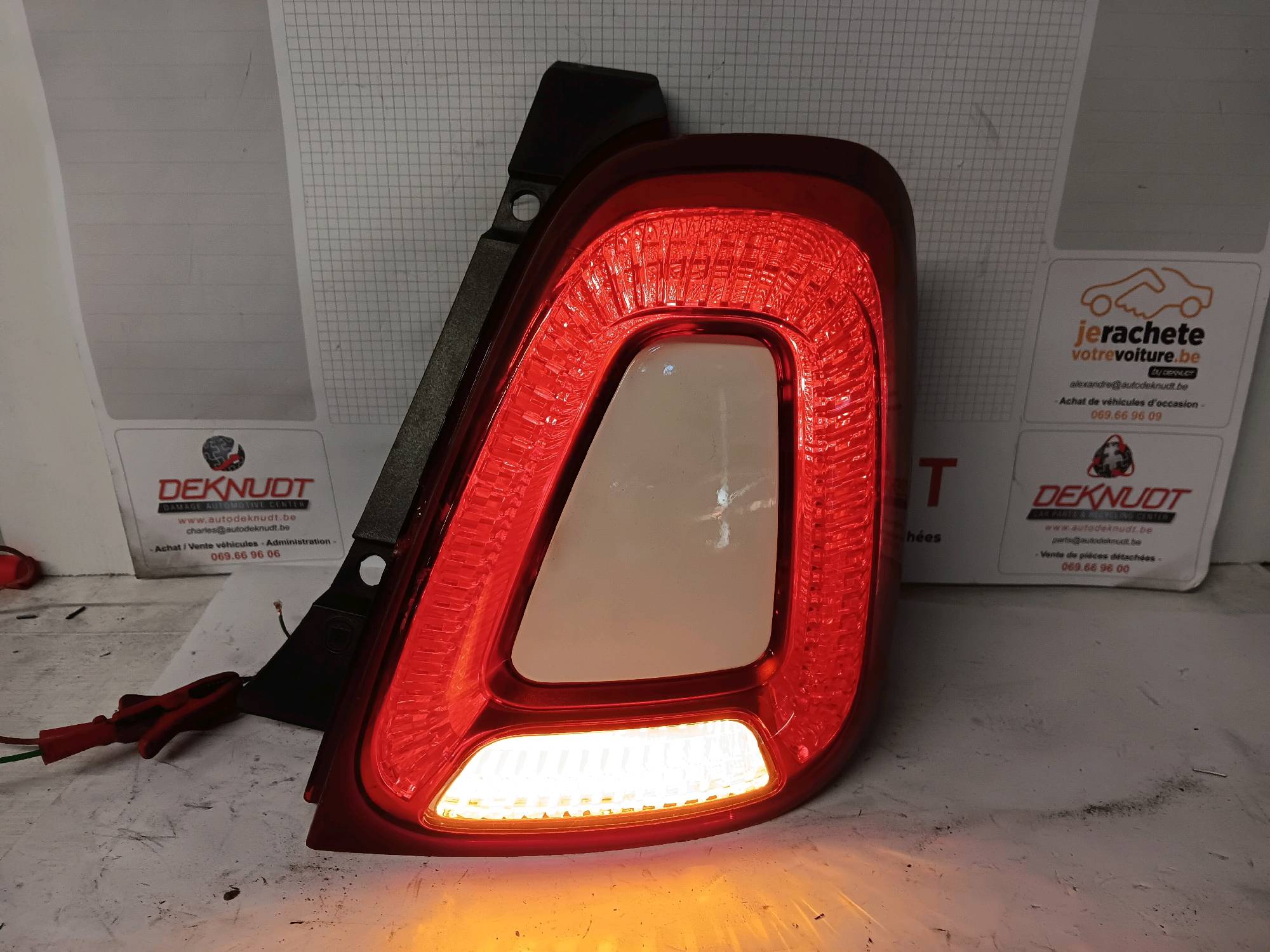 Lichtblok rechts achter Fiat 500 2015 -