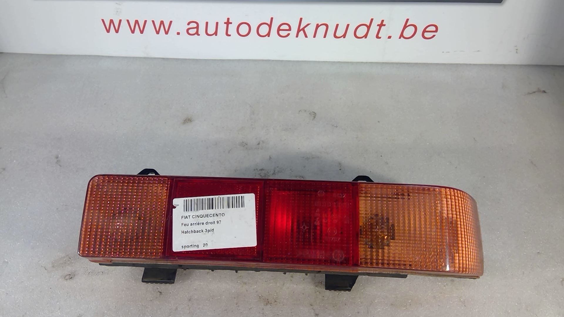 feu ARD Fiat CINQUECENTO