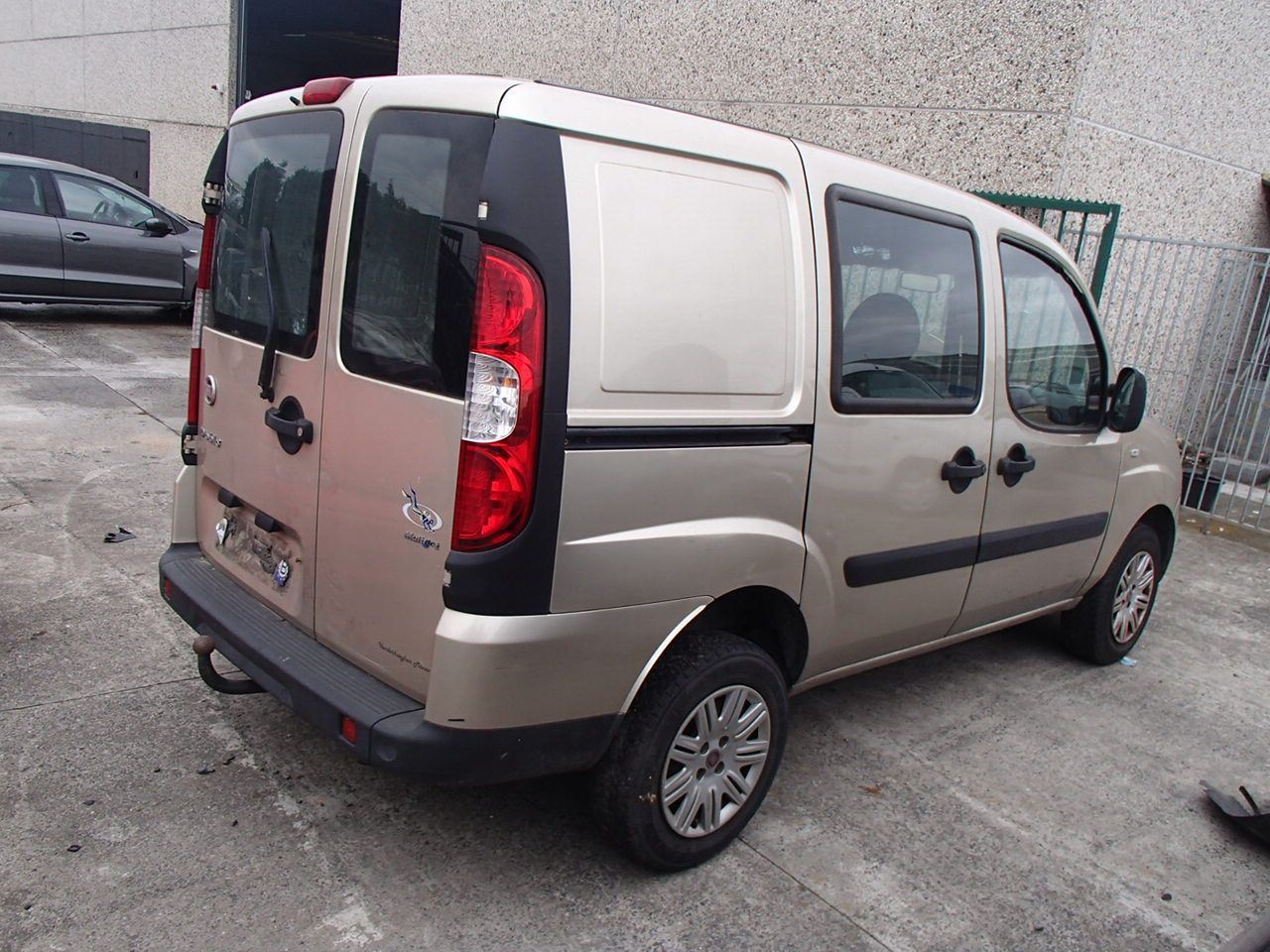 Lichtblok rechts achter Fiat DOBLO I 2005 - 10